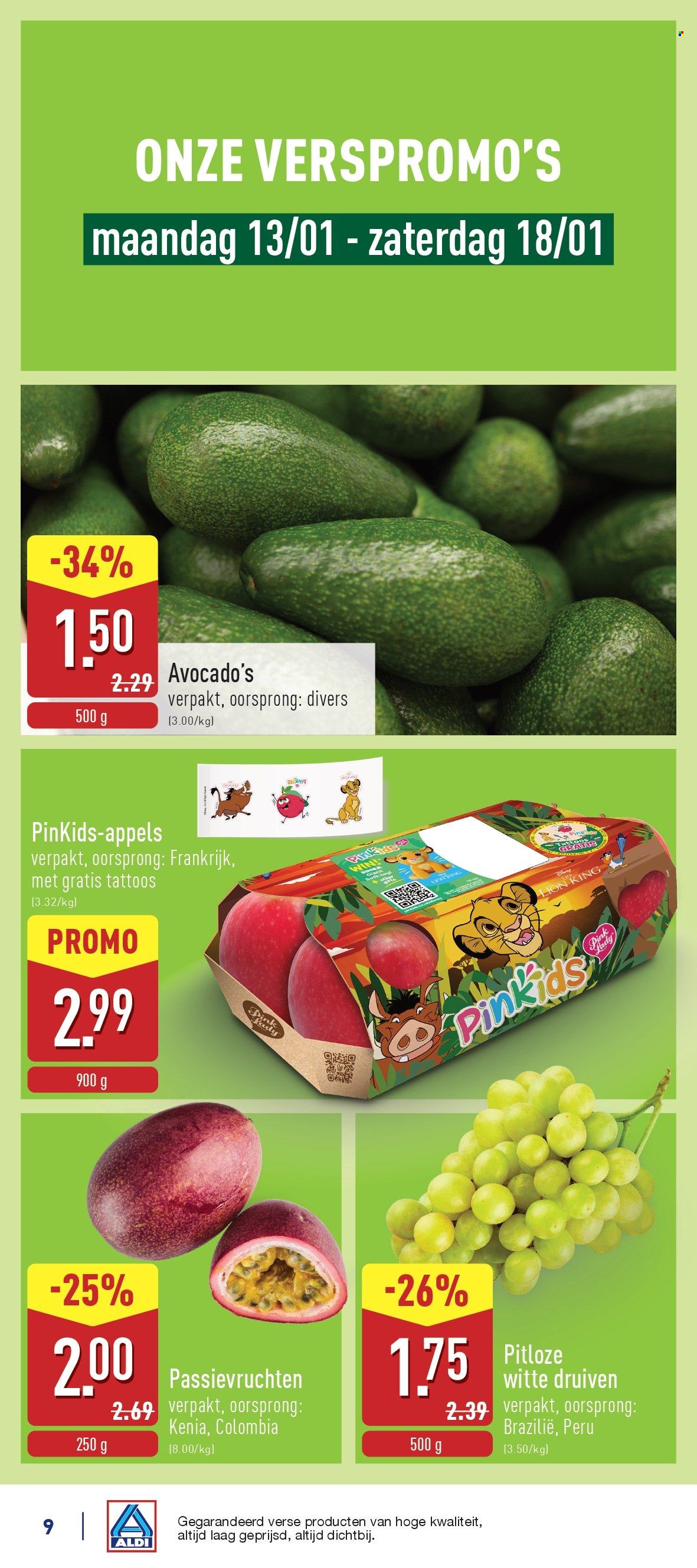 Catalogue ALDI - 13/01/2025 - 18/01/2025. Page 1