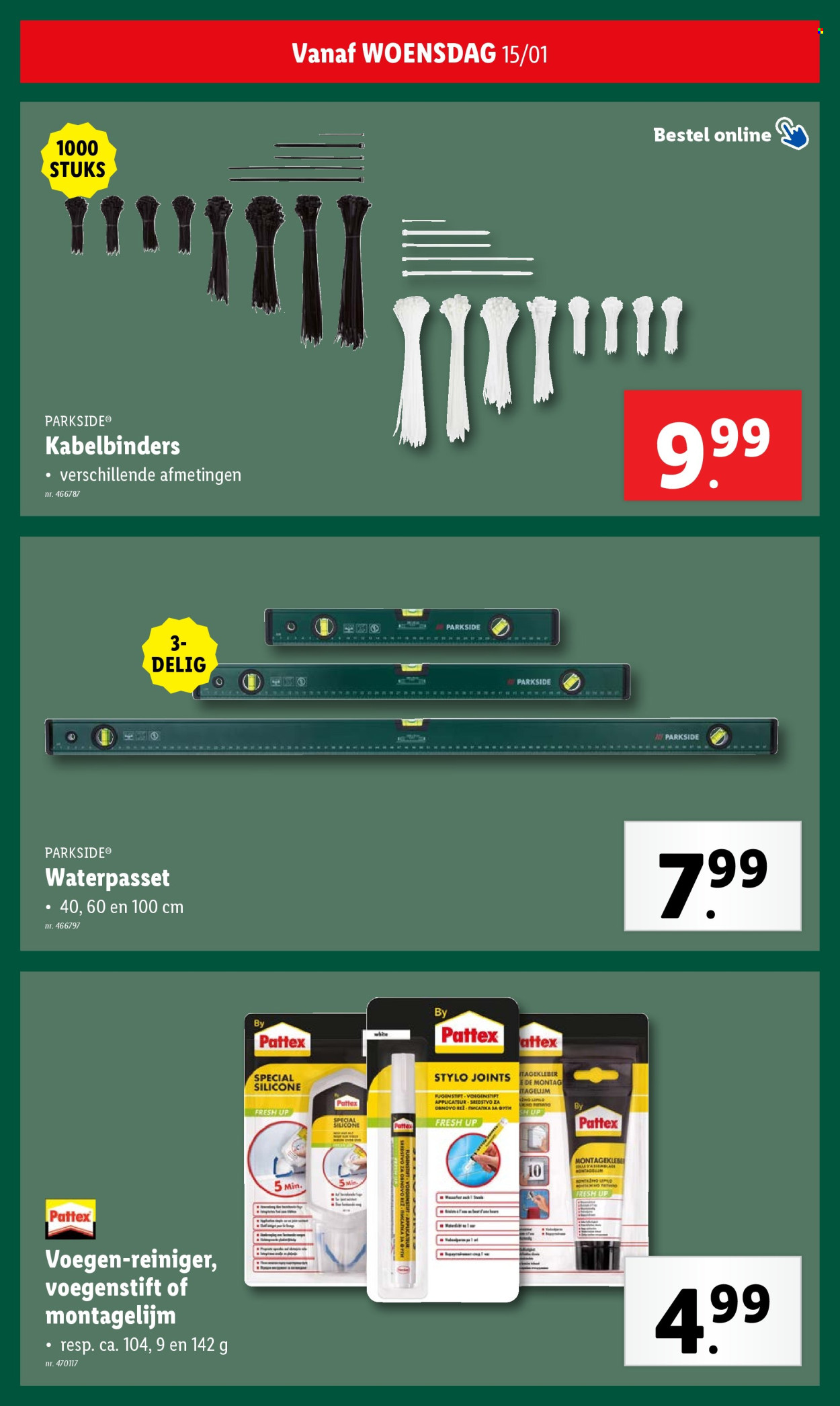 Catalogue Lidl - 15/01/2025 - 21/01/2025. Page 1