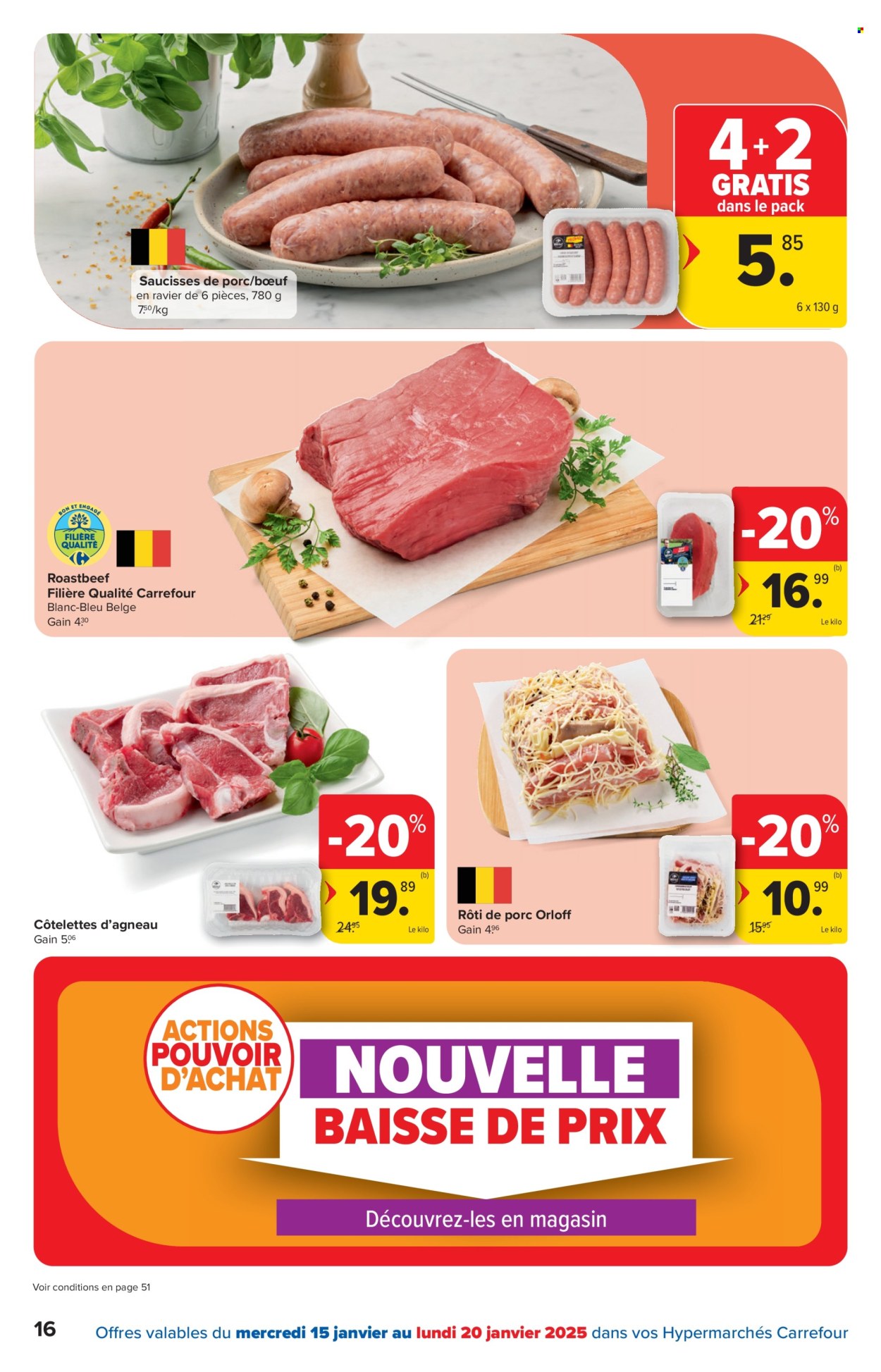 Catalogue Carrefour hypermarkt - 15/01/2025 - 27/01/2025. Page 1