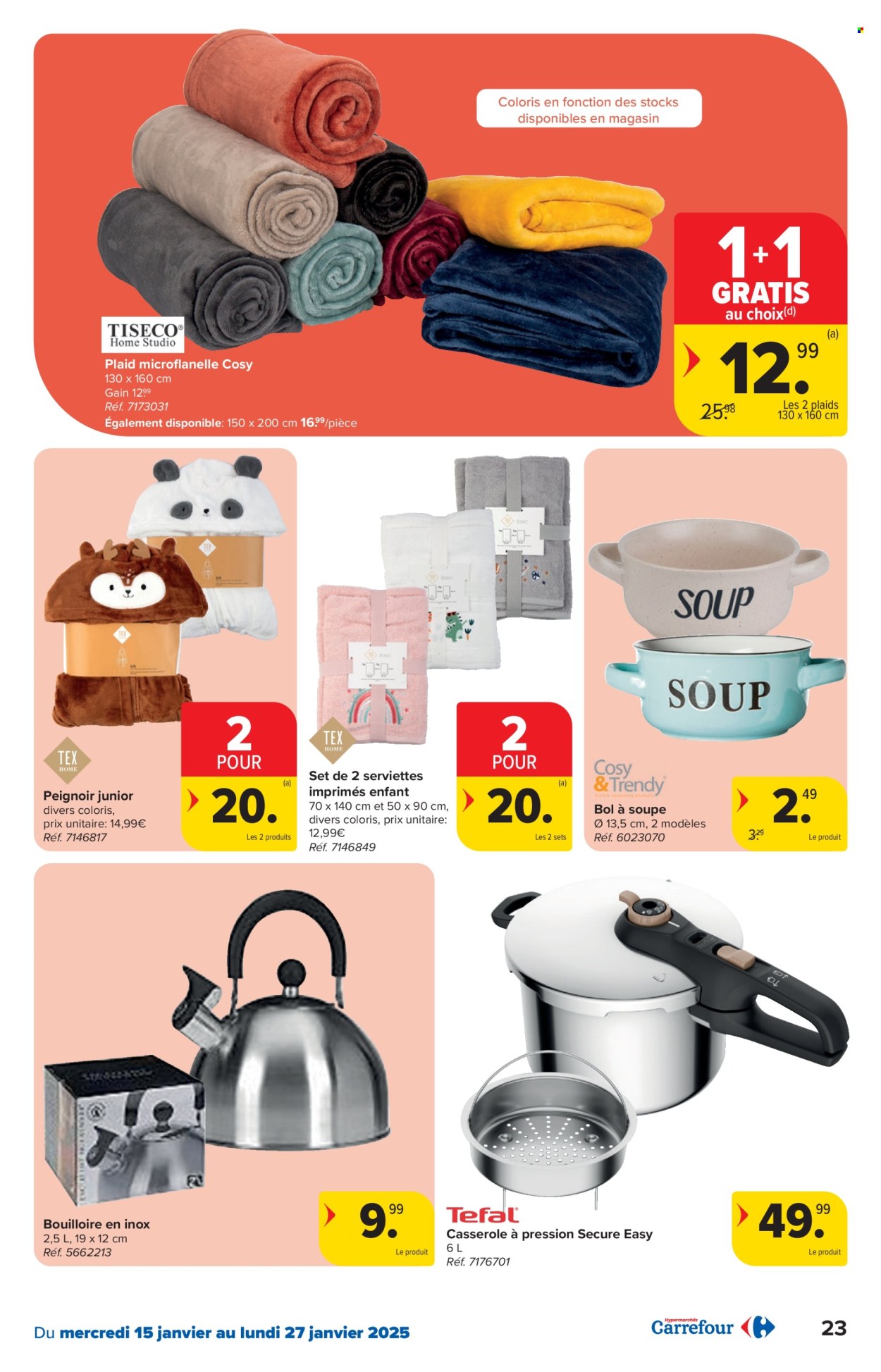 Catalogue Carrefour hypermarkt - 15/01/2025 - 27/01/2025. Page 1