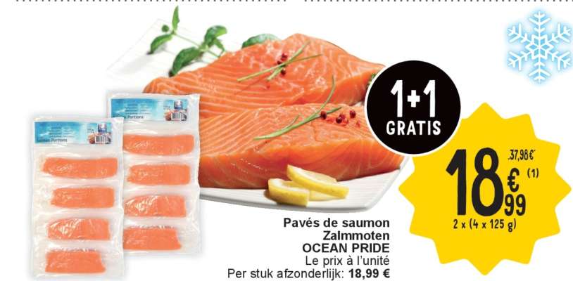 Pavés de saumon OCEAN PRIDE