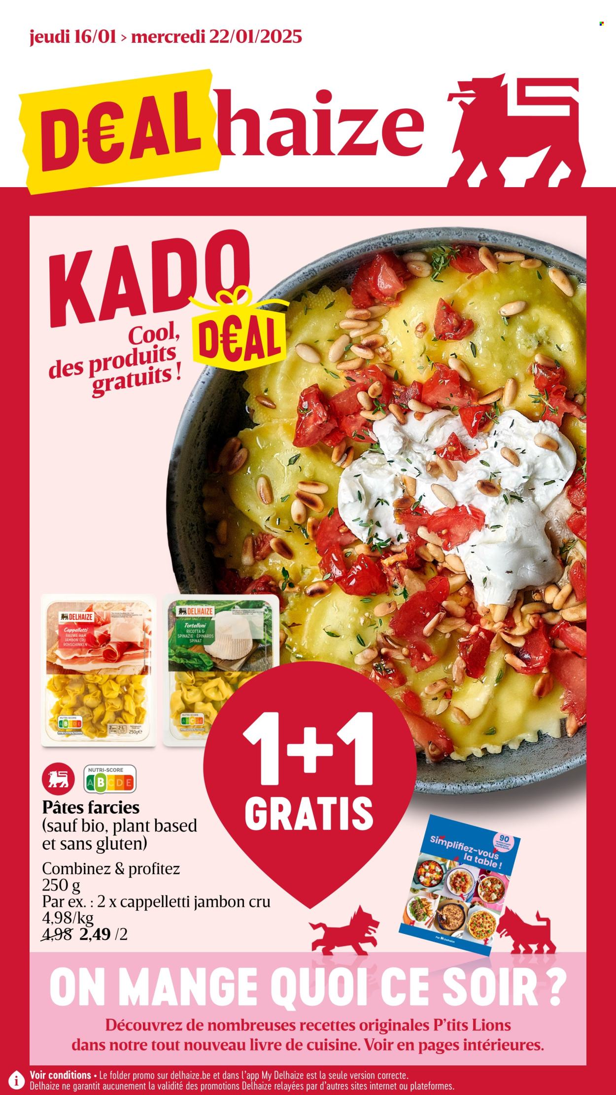 Catalogue Delhaize - 16/01/2025 - 22/01/2025. Page 1