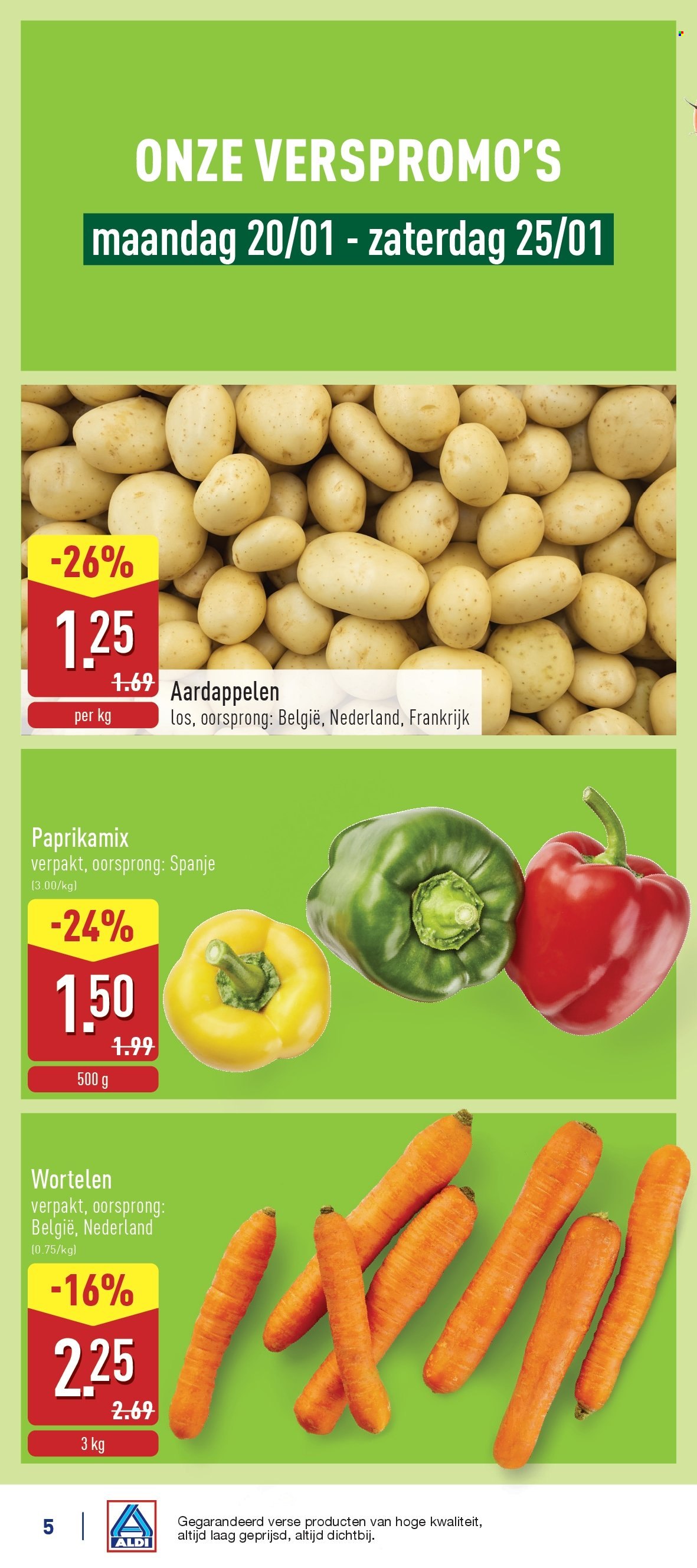 Catalogue ALDI - 20/01/2025 - 25/01/2025. Page 1