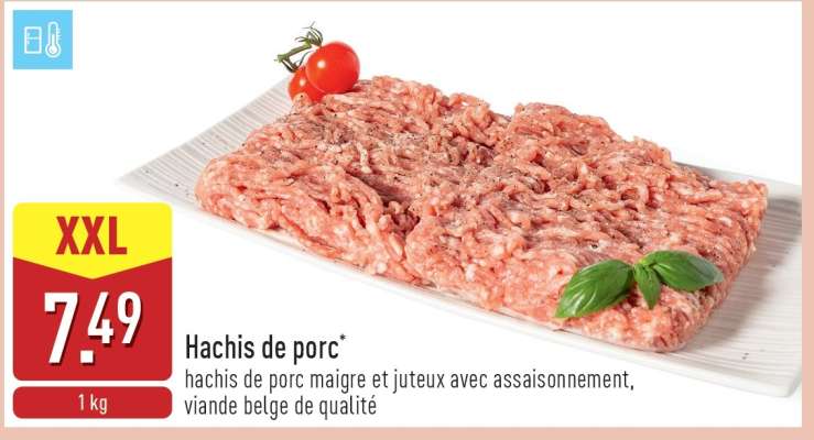 Hachis de porc