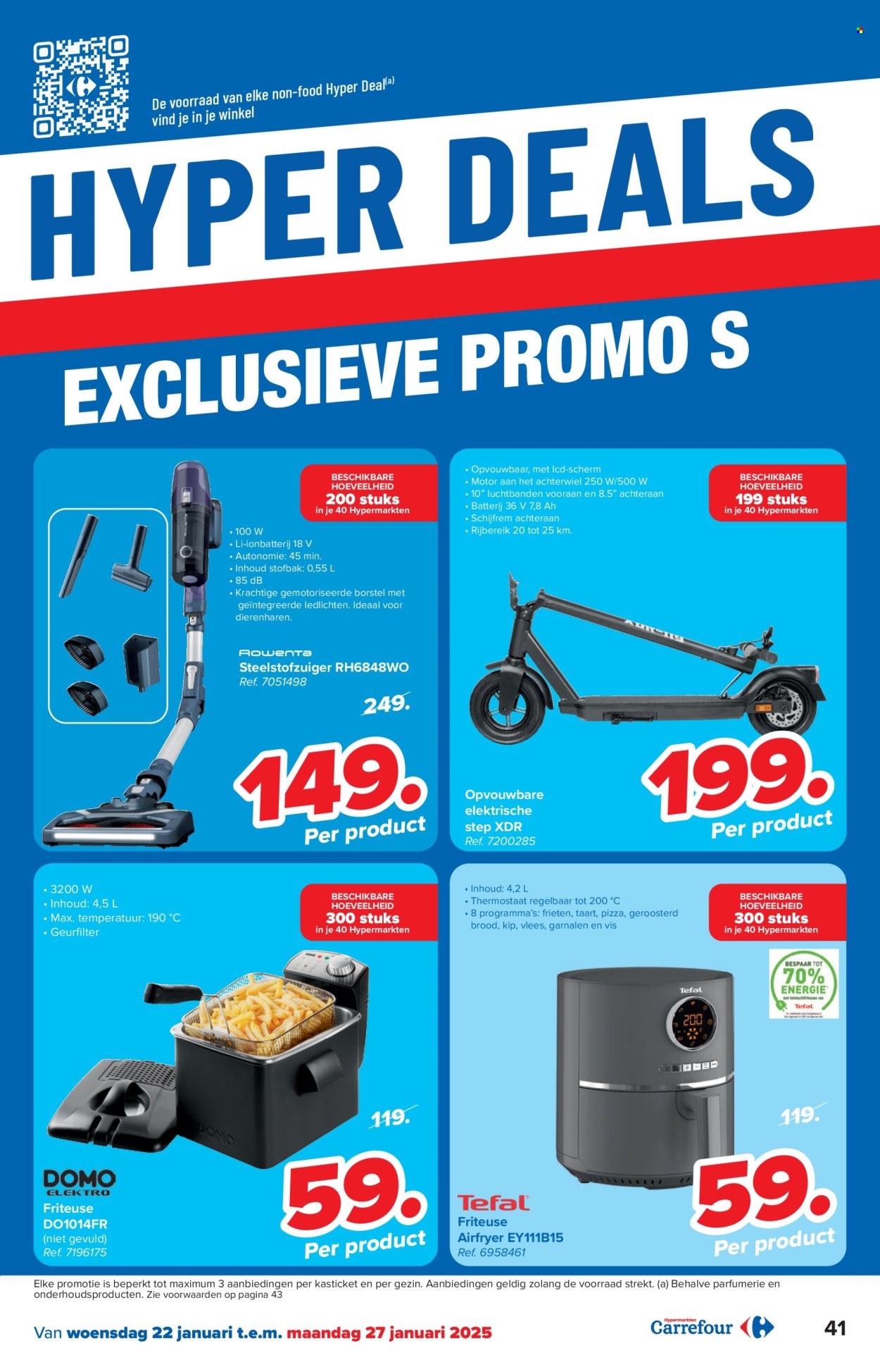 Catalogue Carrefour hypermarkt - 22/01/2025 - 03/02/2025. Page 1