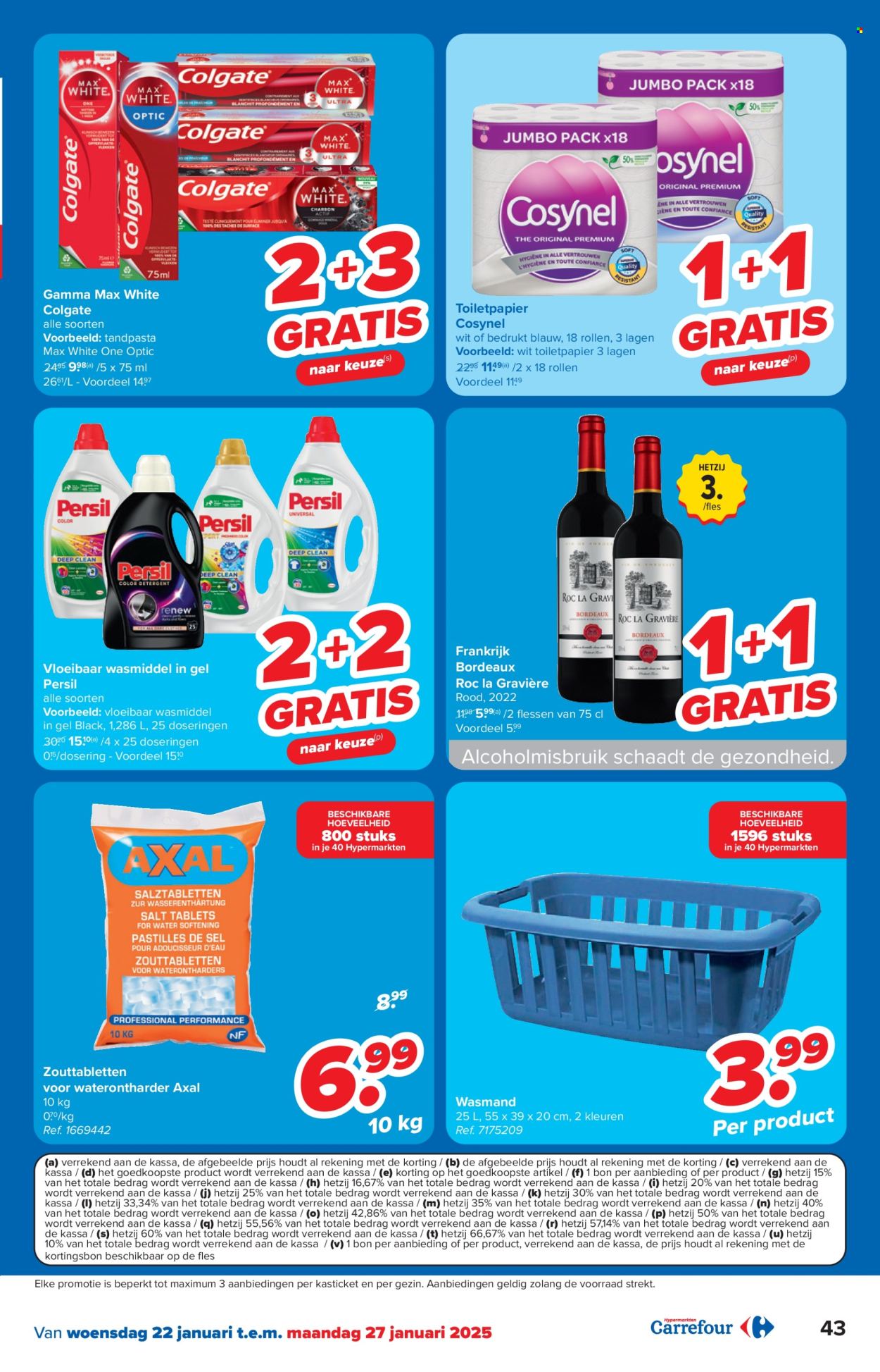 Catalogue Carrefour hypermarkt - 22/01/2025 - 03/02/2025. Page 1