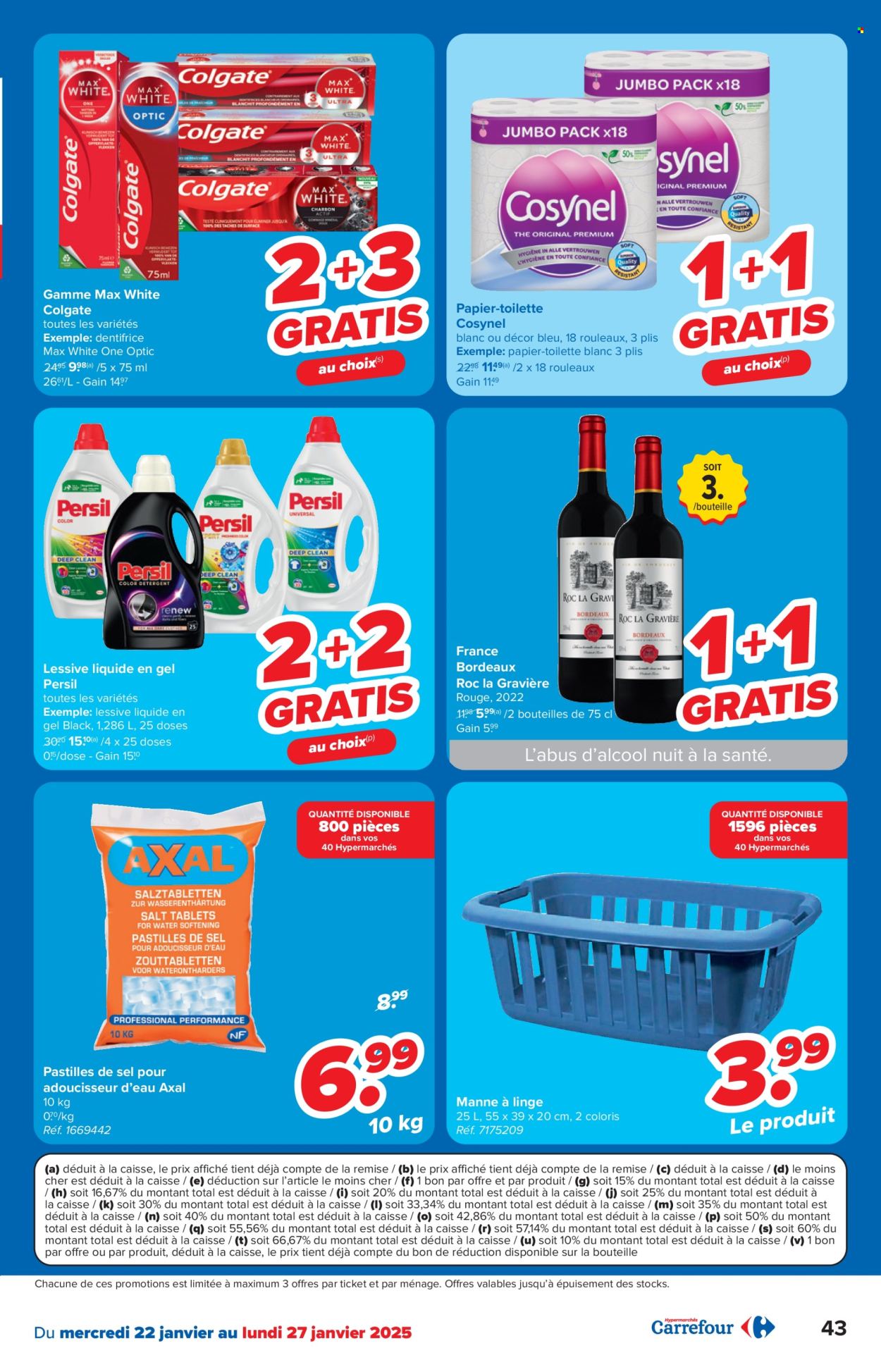 Catalogue Carrefour hypermarkt - 22/01/2025 - 03/02/2025. Page 1