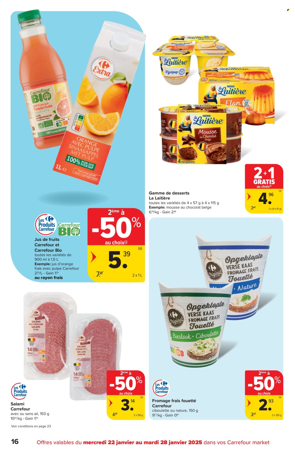 Catalogue Carrefour market - 22/01/2025 - 28/01/2025. Page 1