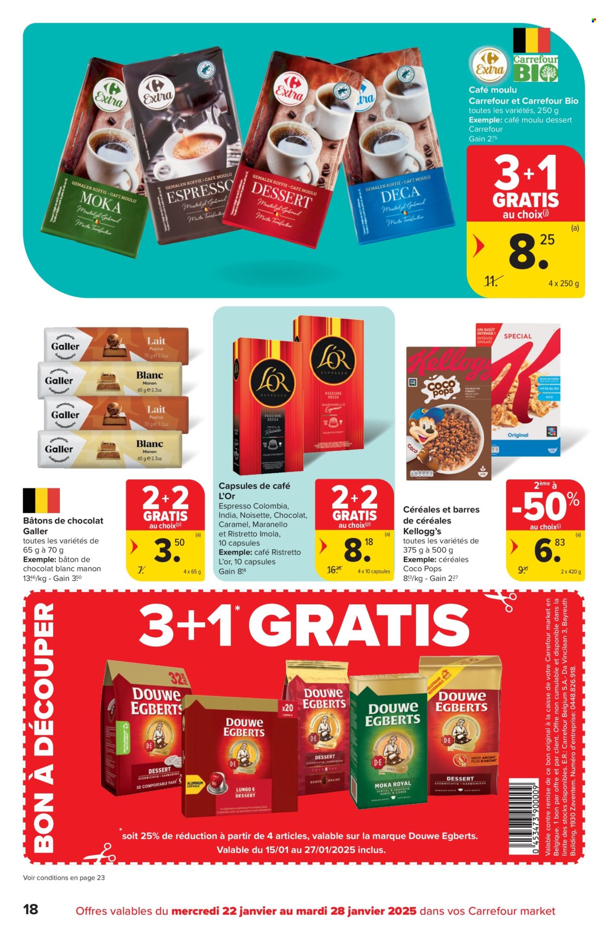 Catalogue Carrefour market - 22/01/2025 - 28/01/2025. Page 1