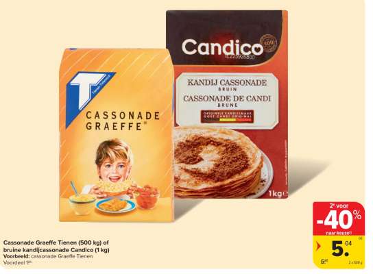 Cassonade Graeffe Tienen / Candico