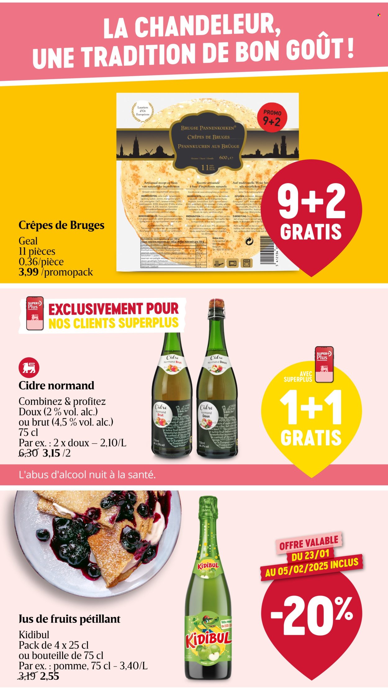 Catalogue Delhaize - 23/01/2025 - 29/01/2025. Page 1