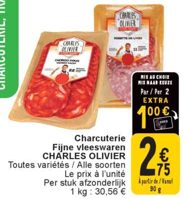 CHARLES OLIVIER Charcuterie