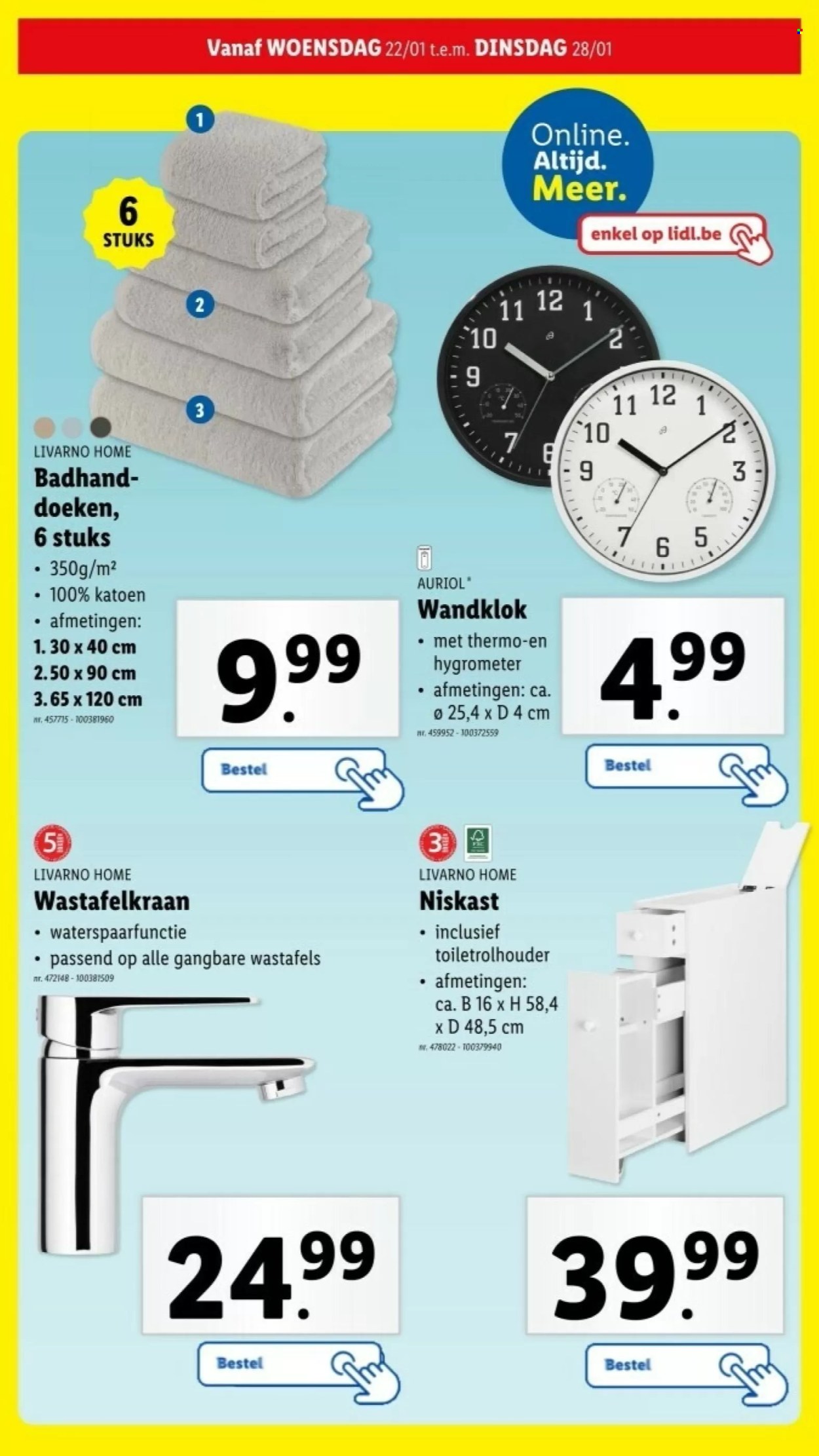 Catalogue Lidl - 22/01/2025 - 28/01/2025. Page 1