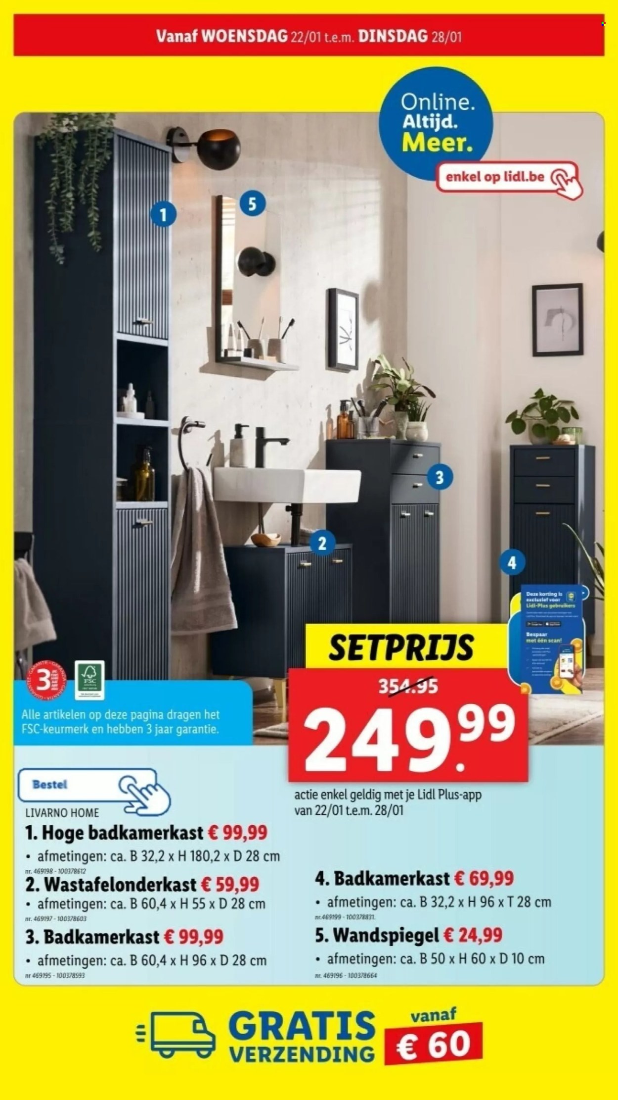 Catalogue Lidl - 22/01/2025 - 28/01/2025. Page 1