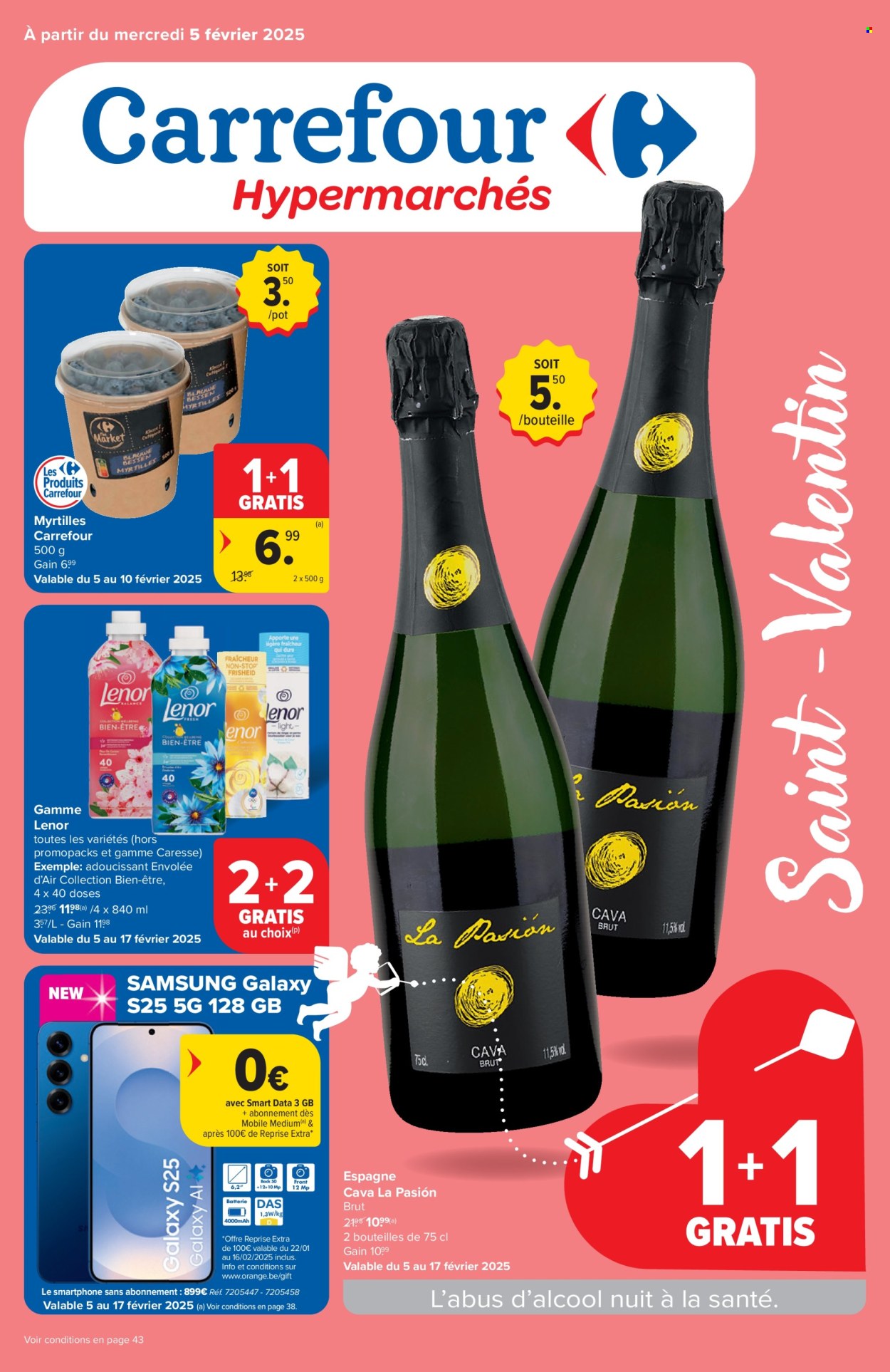 Catalogue Carrefour hypermarkt - 05/02/2025 - 17/02/2025. Page 1