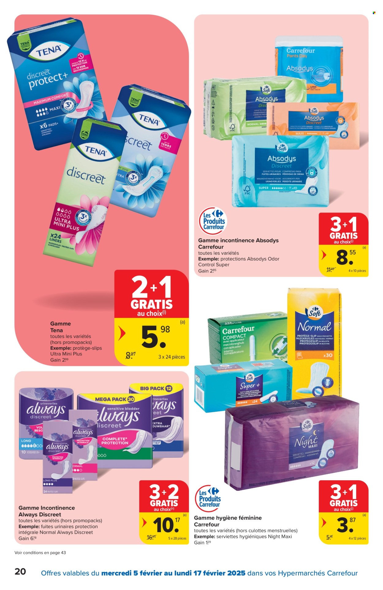 Catalogue Carrefour hypermarkt - 05/02/2025 - 17/02/2025. Page 1