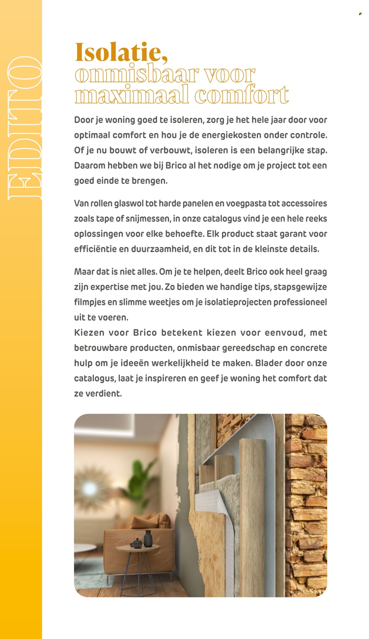 Catalogue Brico. Page 1