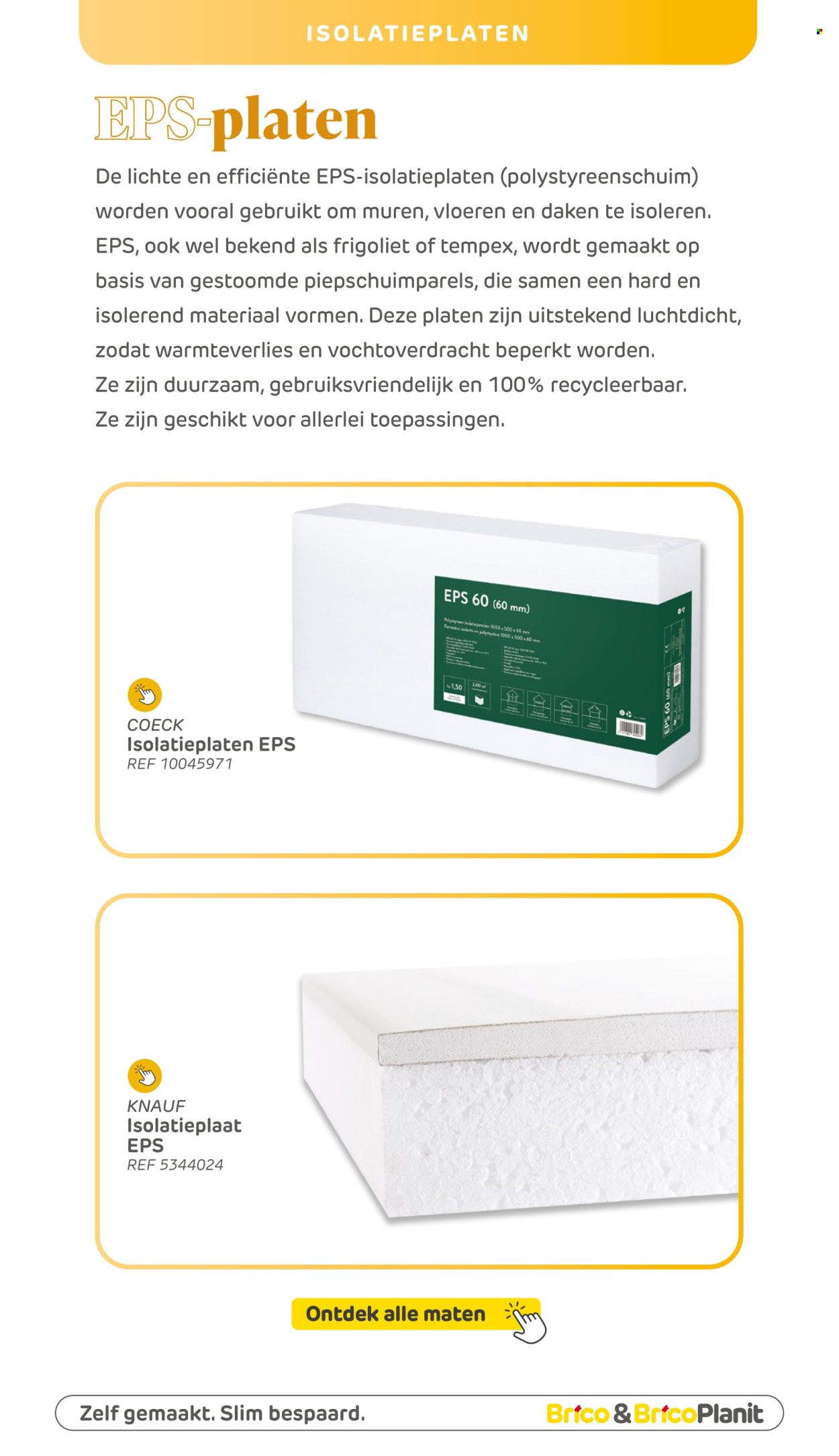 Catalogue Brico. Page 1