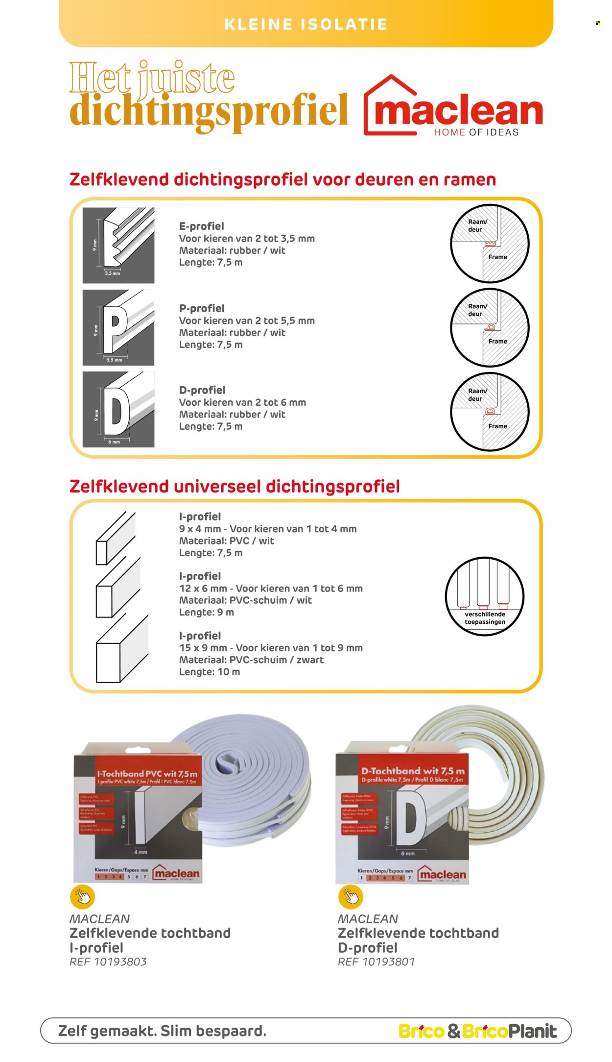 Catalogue Brico. Page 1