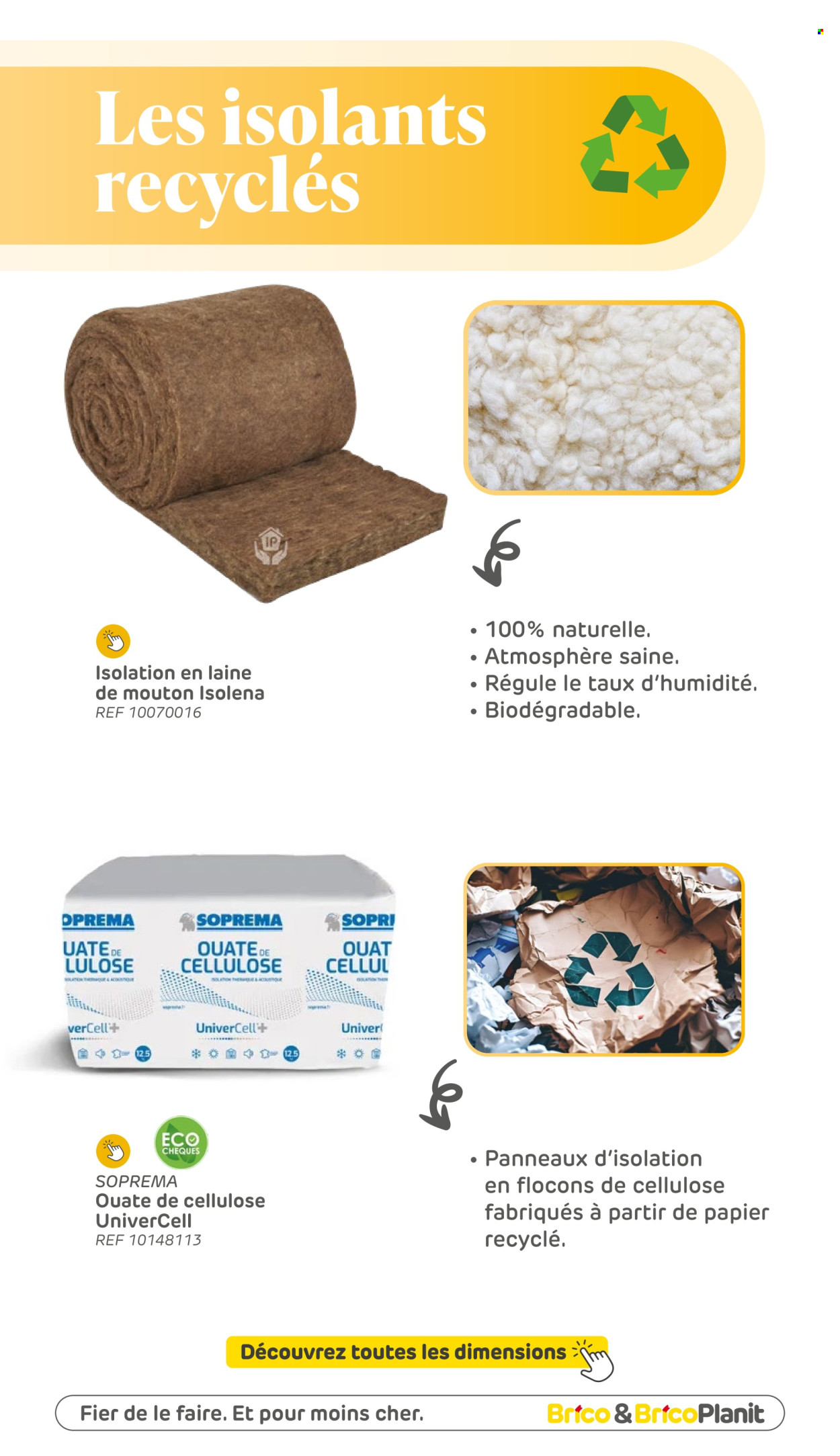 Catalogue Brico. Page 1