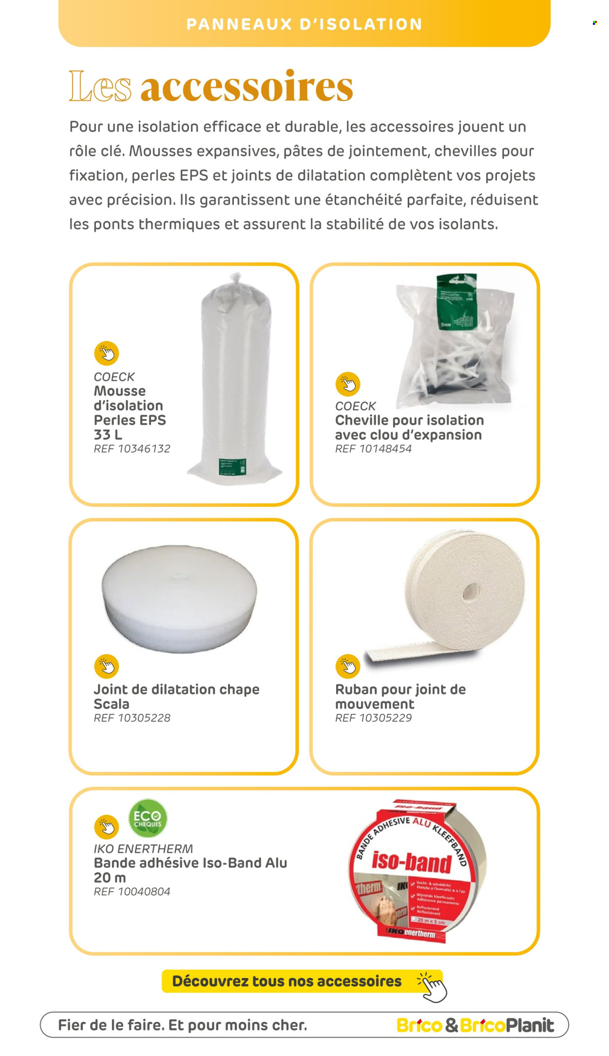 Catalogue Brico. Page 1