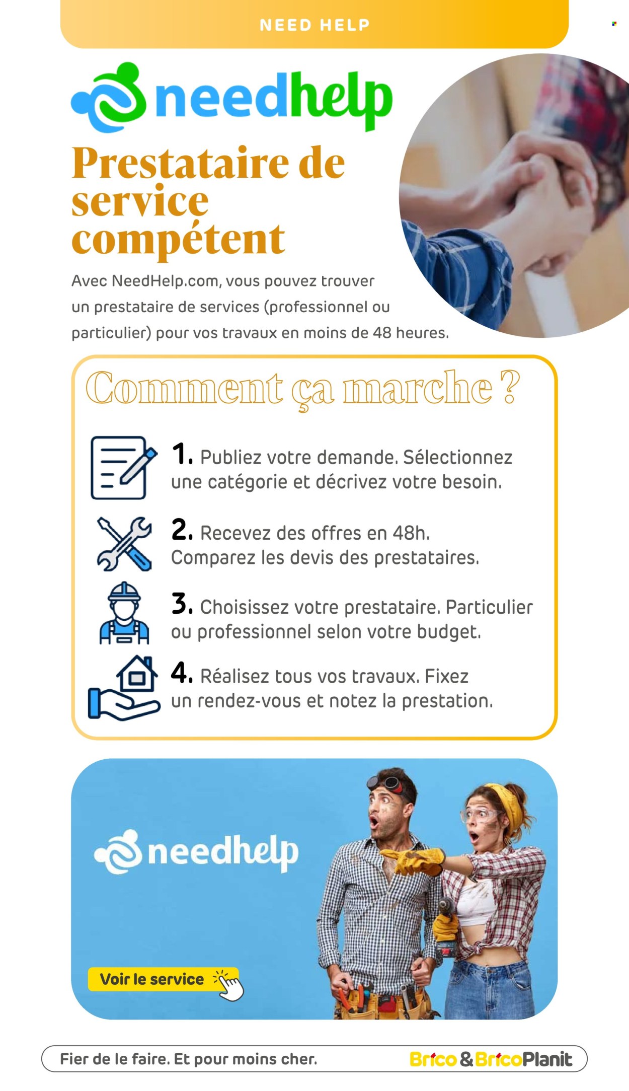Catalogue Brico. Page 1