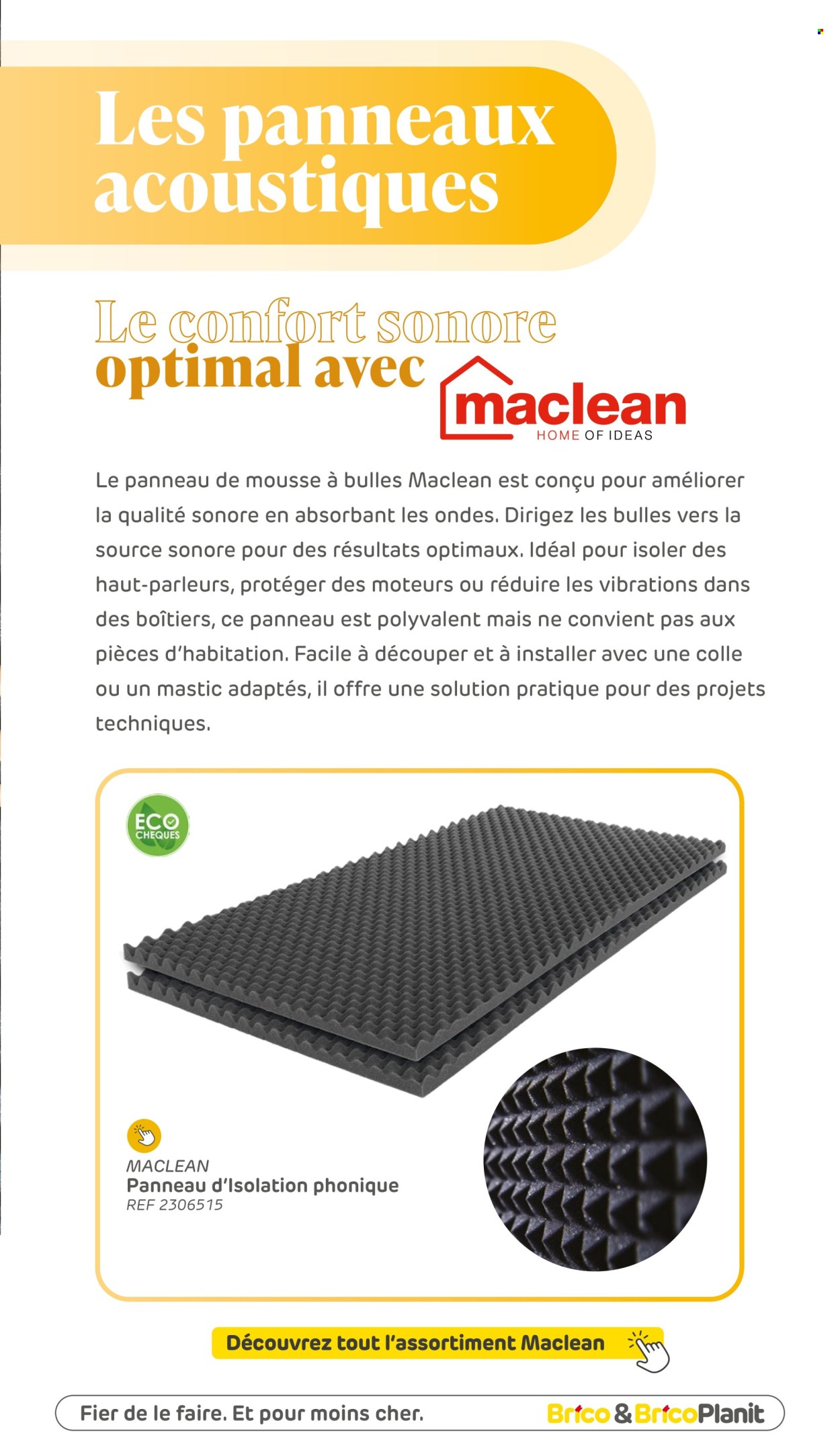 Catalogue Brico. Page 1