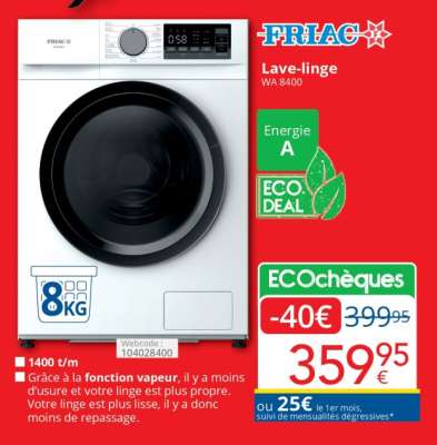 Lave-linge WA 8400