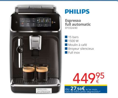 Philips Espresso Full Automatic EP3232/40