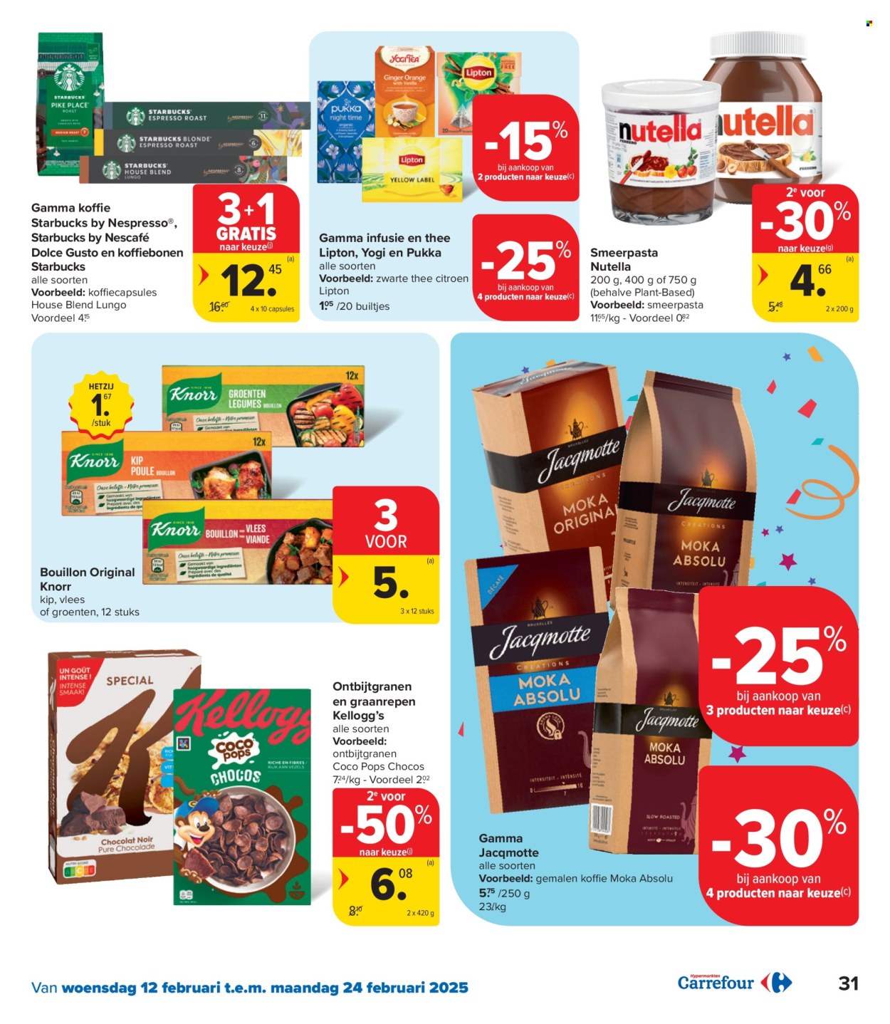 Catalogue Carrefour hypermarkt - 12/02/2025 - 24/02/2025. Page 1