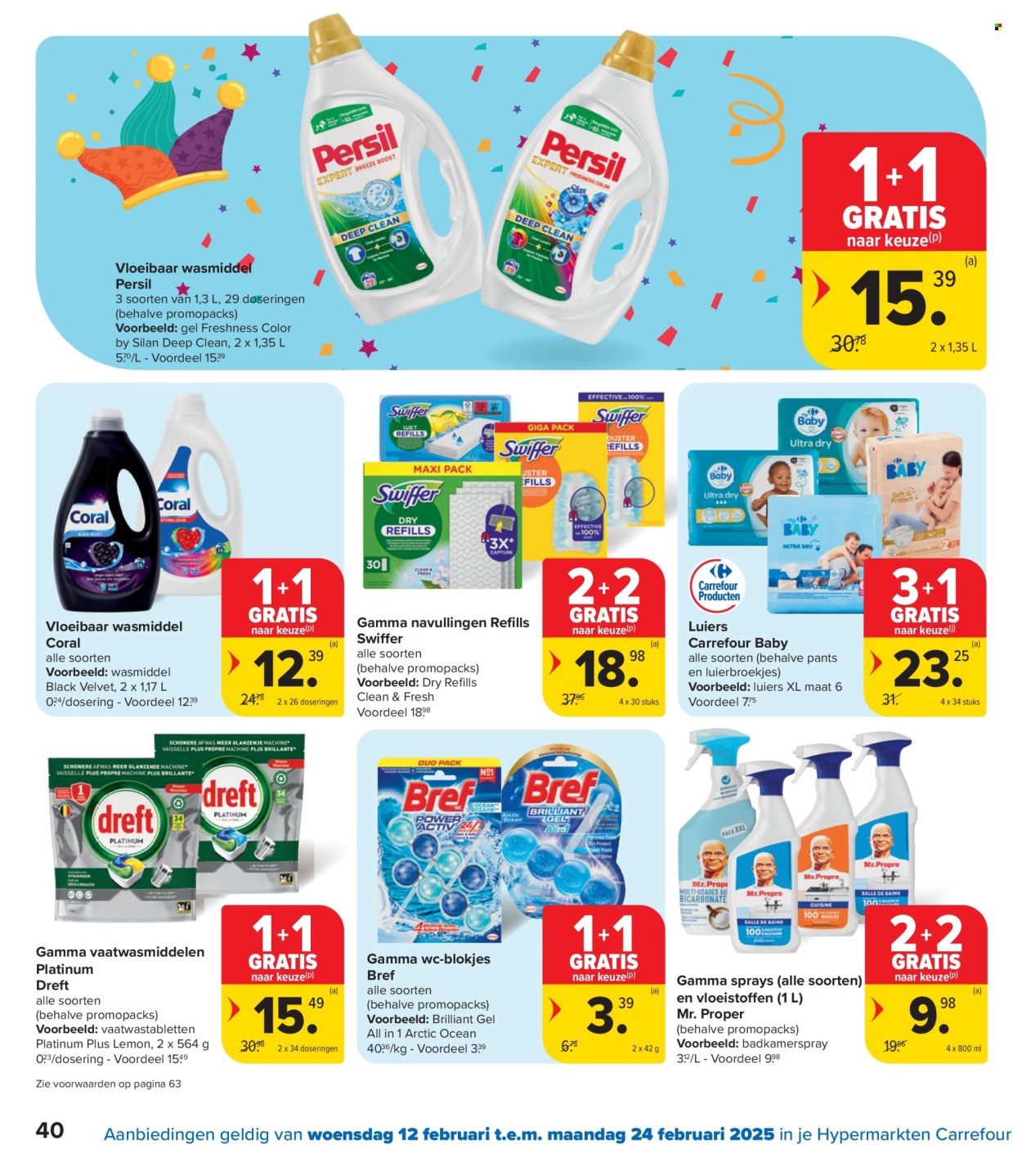 Catalogue Carrefour hypermarkt - 12/02/2025 - 24/02/2025. Page 1