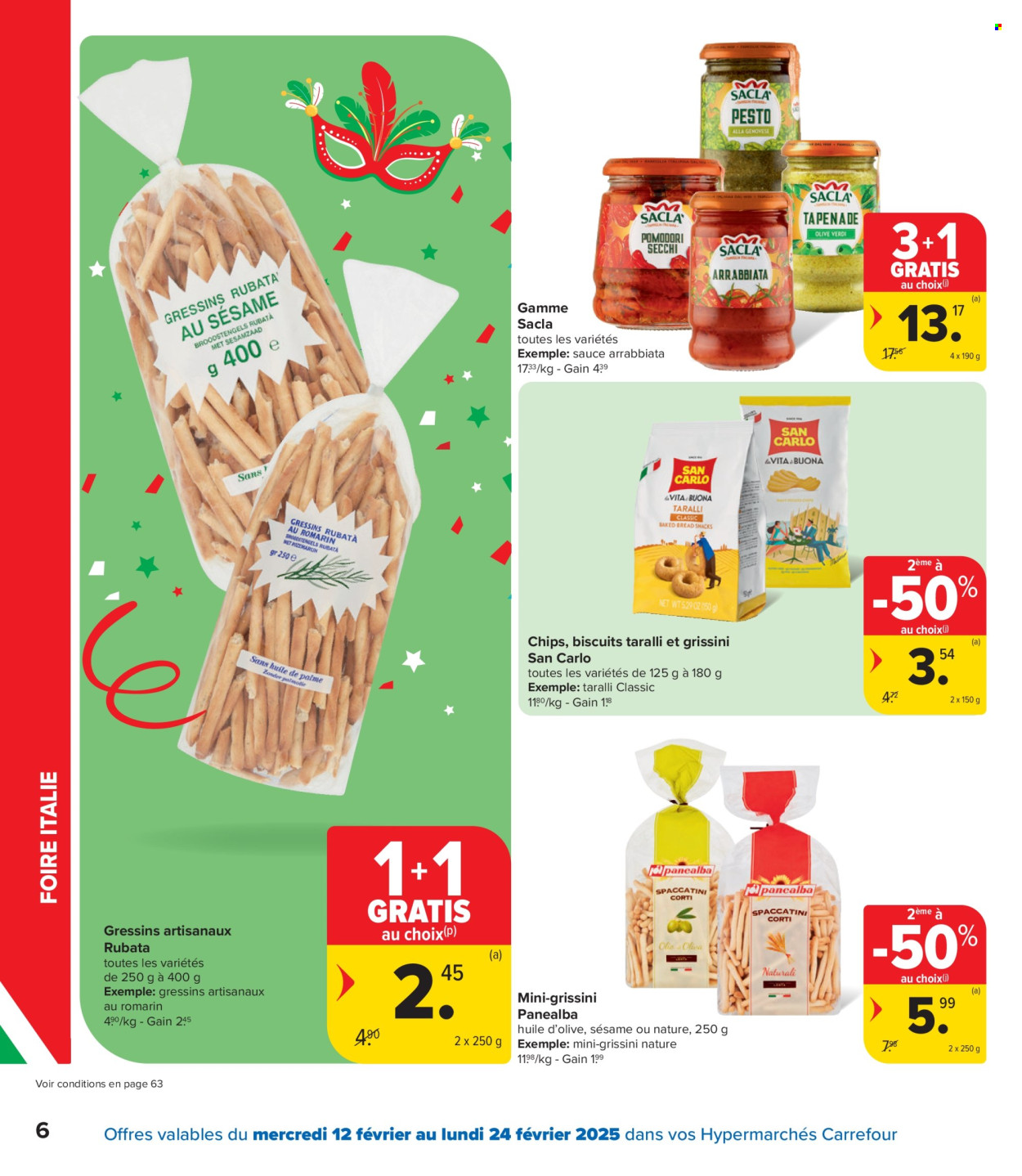 Catalogue Carrefour hypermarkt - 12/02/2025 - 24/02/2025. Page 1