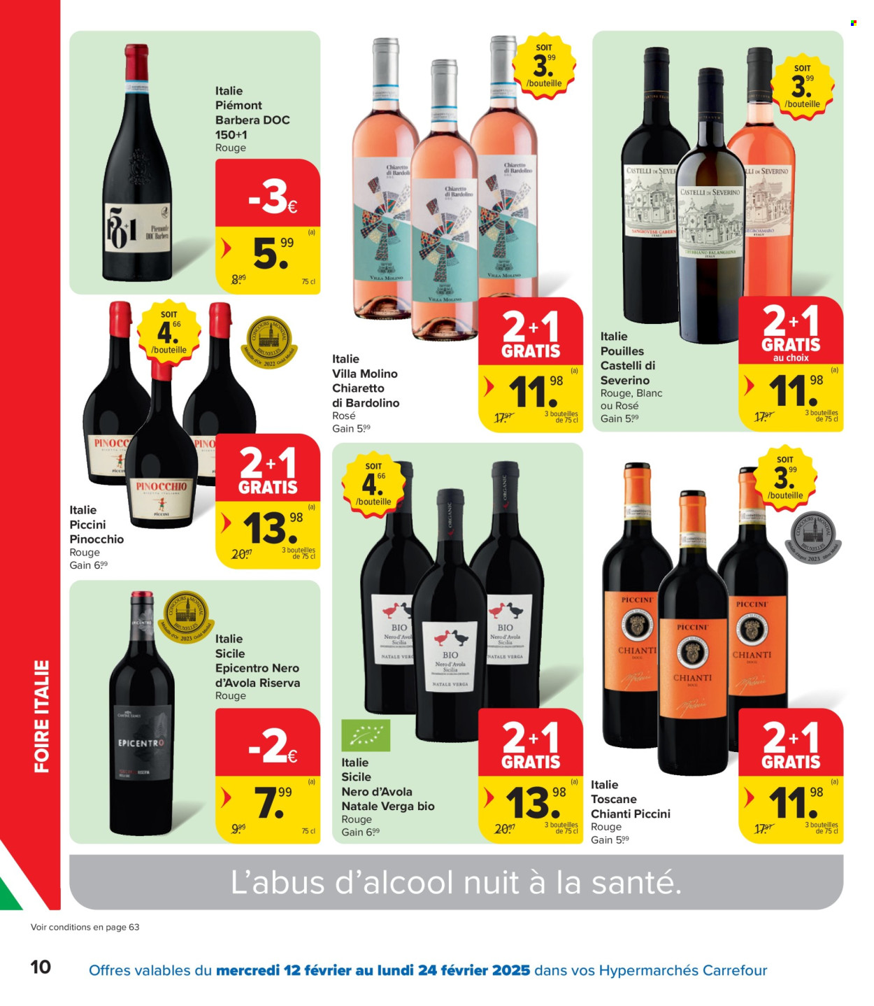 Catalogue Carrefour hypermarkt - 12/02/2025 - 24/02/2025. Page 1