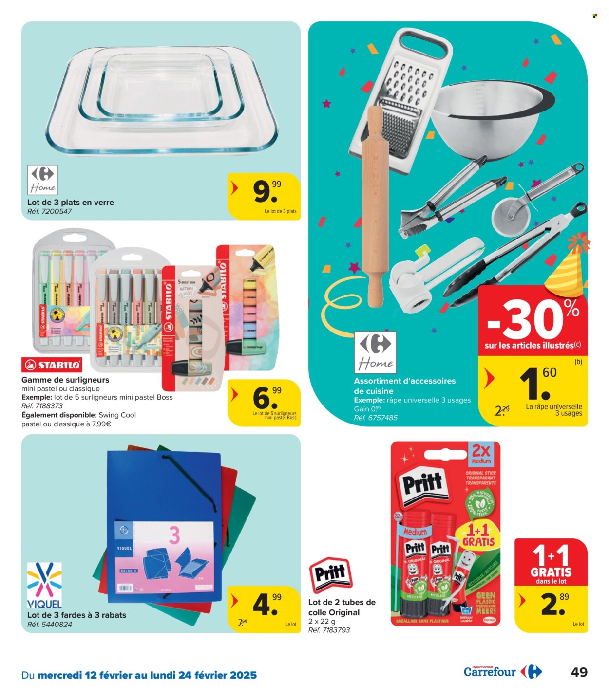 Catalogue Carrefour hypermarkt - 12/02/2025 - 24/02/2025. Page 1