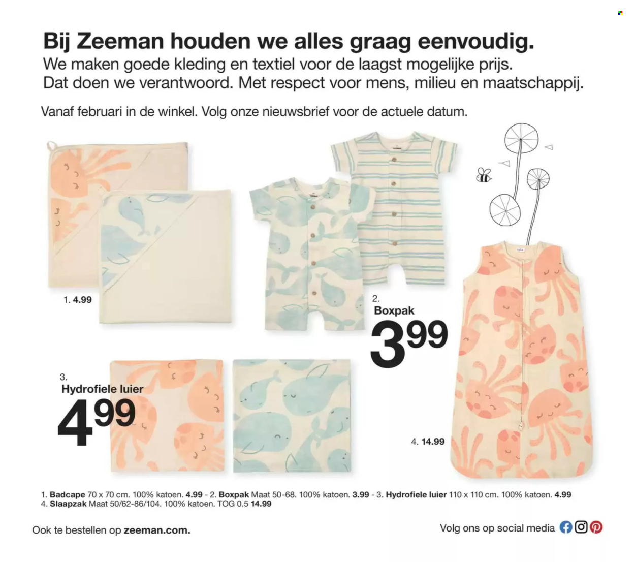 Catalogue Zeeman - 07/02/2025 - 31/07/2025. Page 1