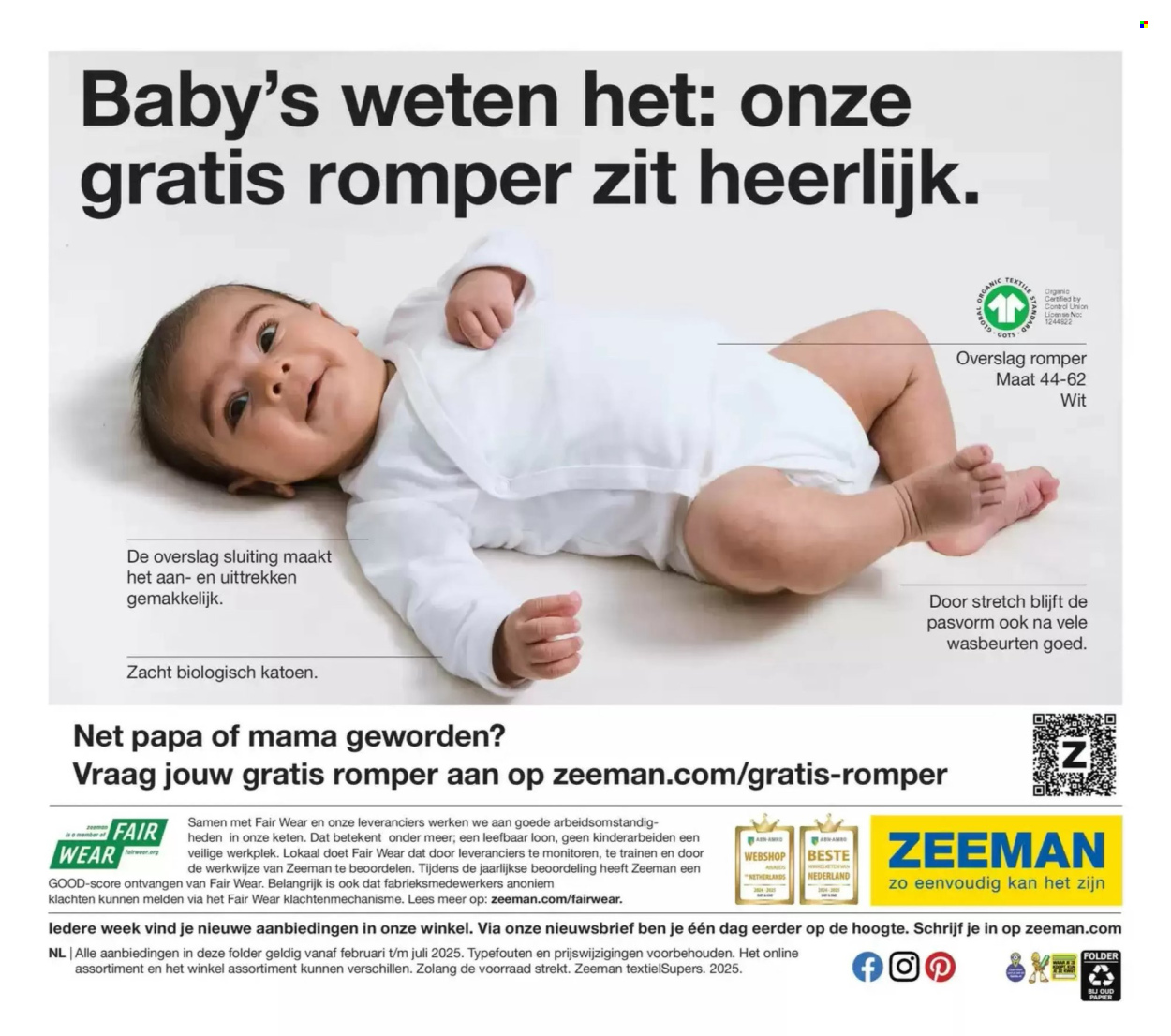 Catalogue Zeeman - 07/02/2025 - 31/07/2025. Page 1