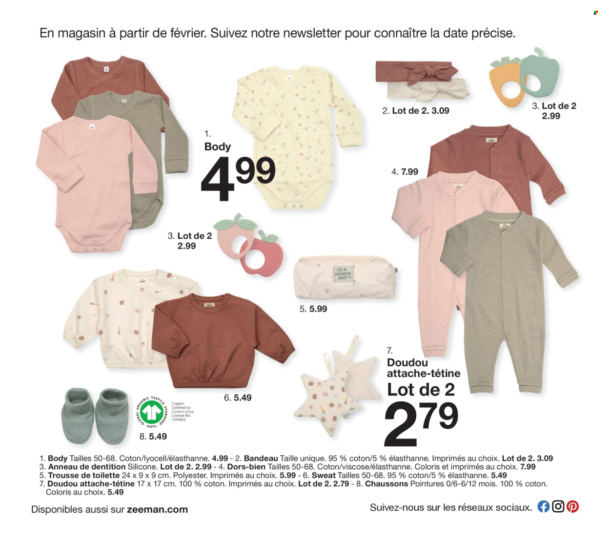 Catalogue Zeeman - 07/02/2025 - 31/07/2025. Page 1
