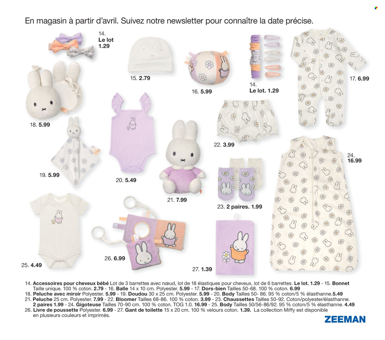 Catalogue Zeeman - 07/02/2025 - 31/07/2025. Page 1