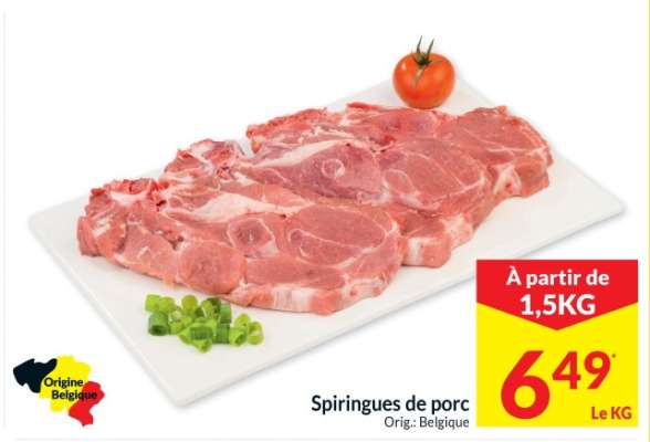 Spiringues de porc