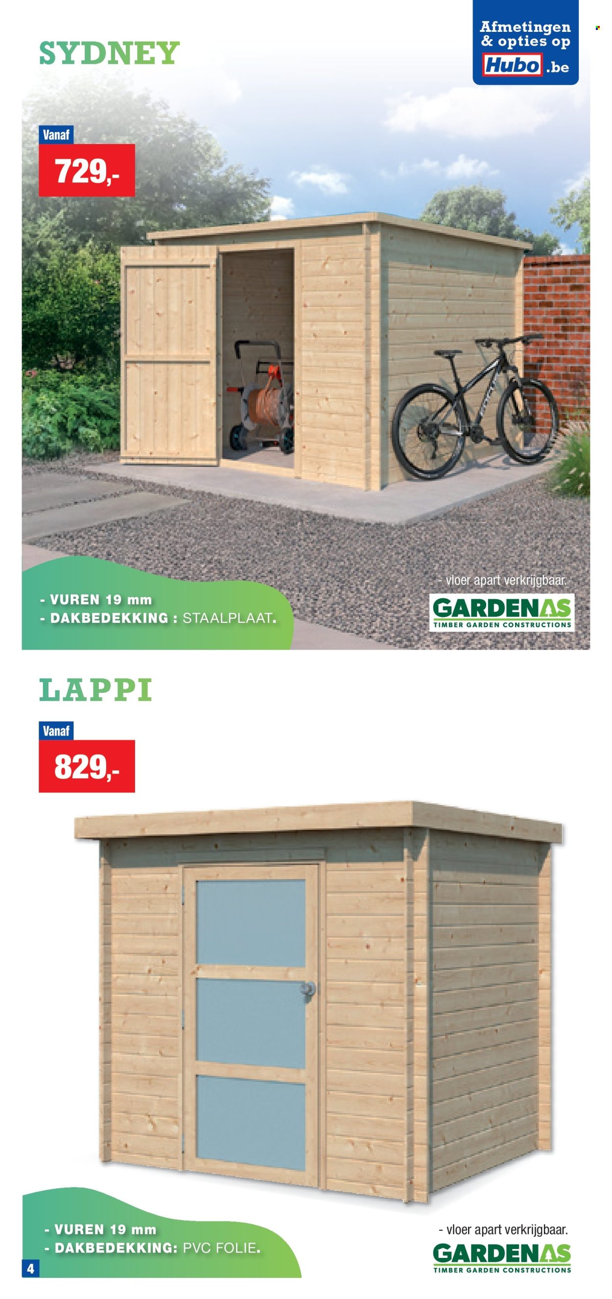 Catalogue Hubo. Page 1