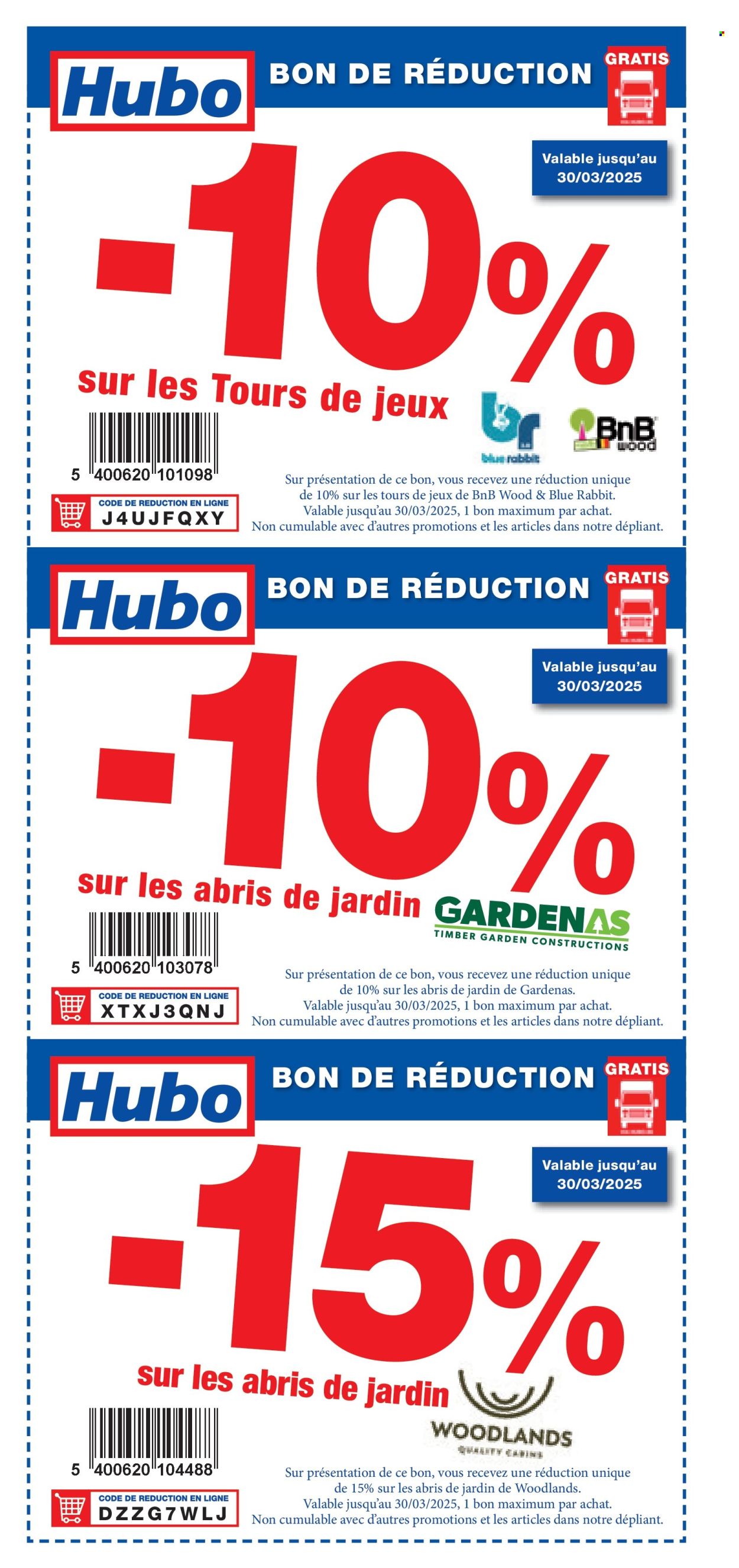 Catalogue Hubo. Page 1