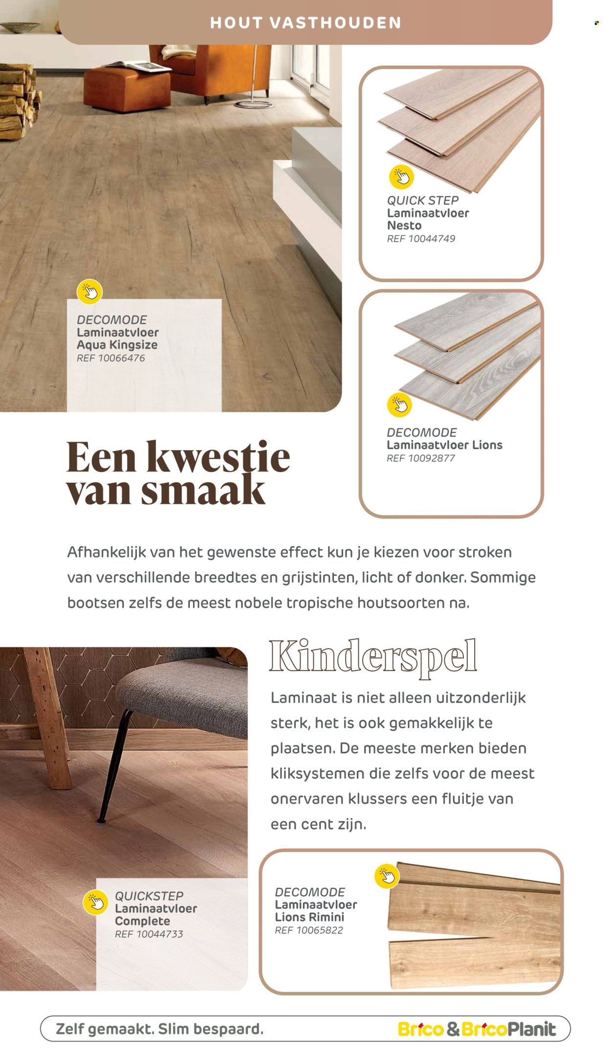 Catalogue Brico. Page 1