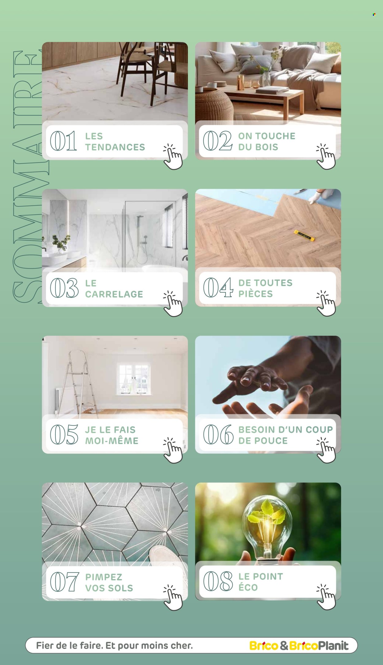 Catalogue Brico. Page 1