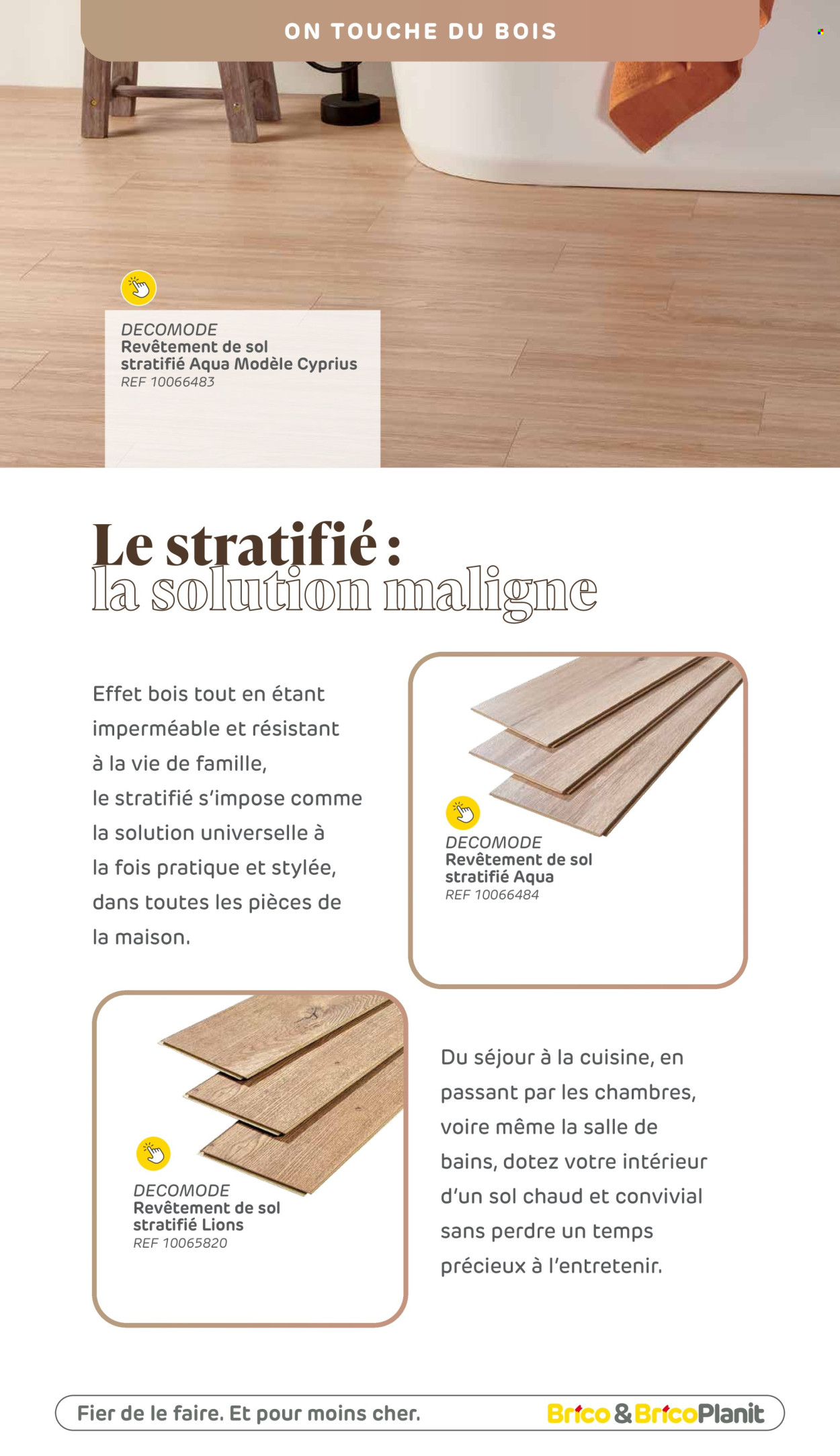 Catalogue Brico. Page 1