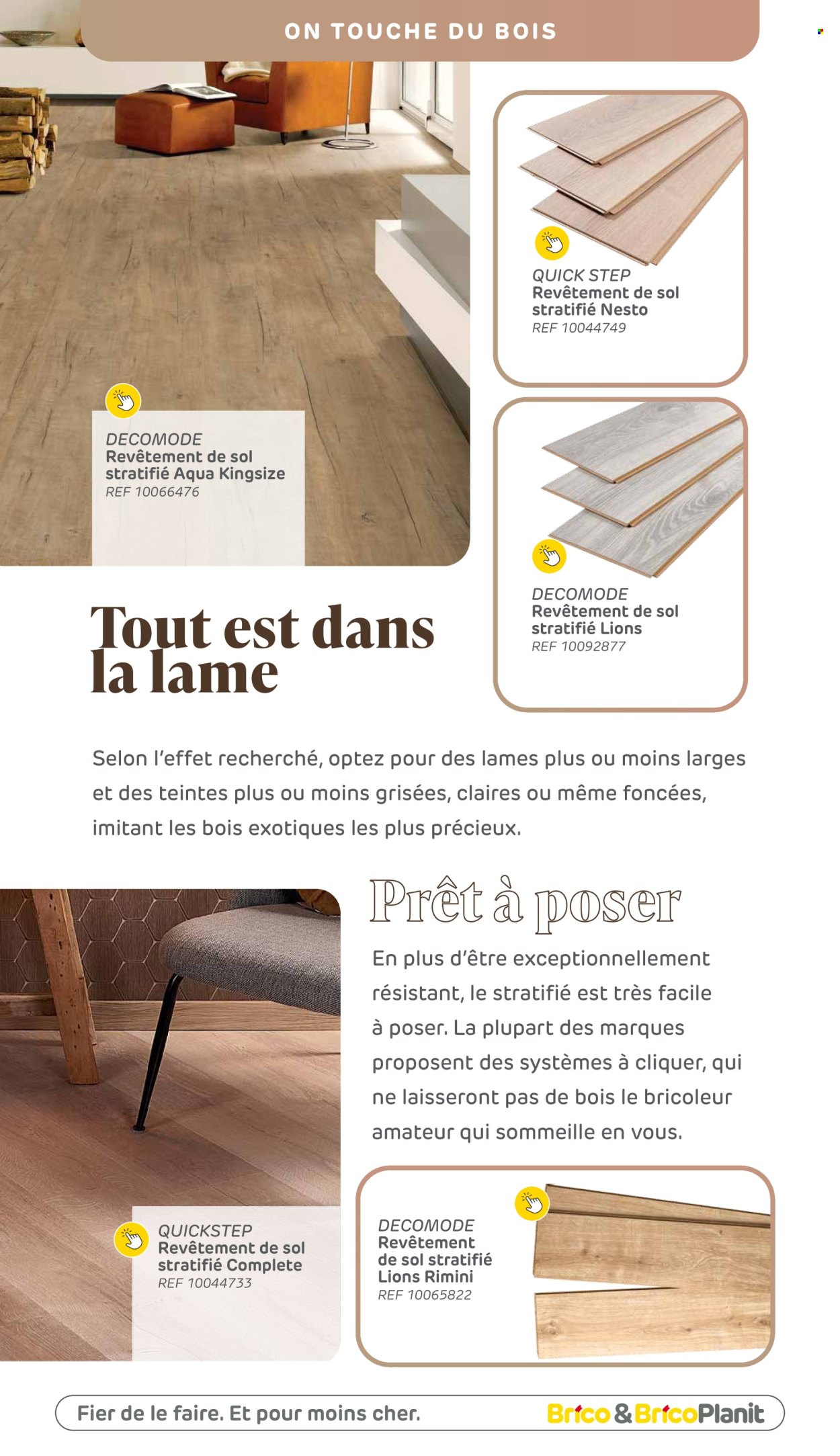 Catalogue Brico. Page 1