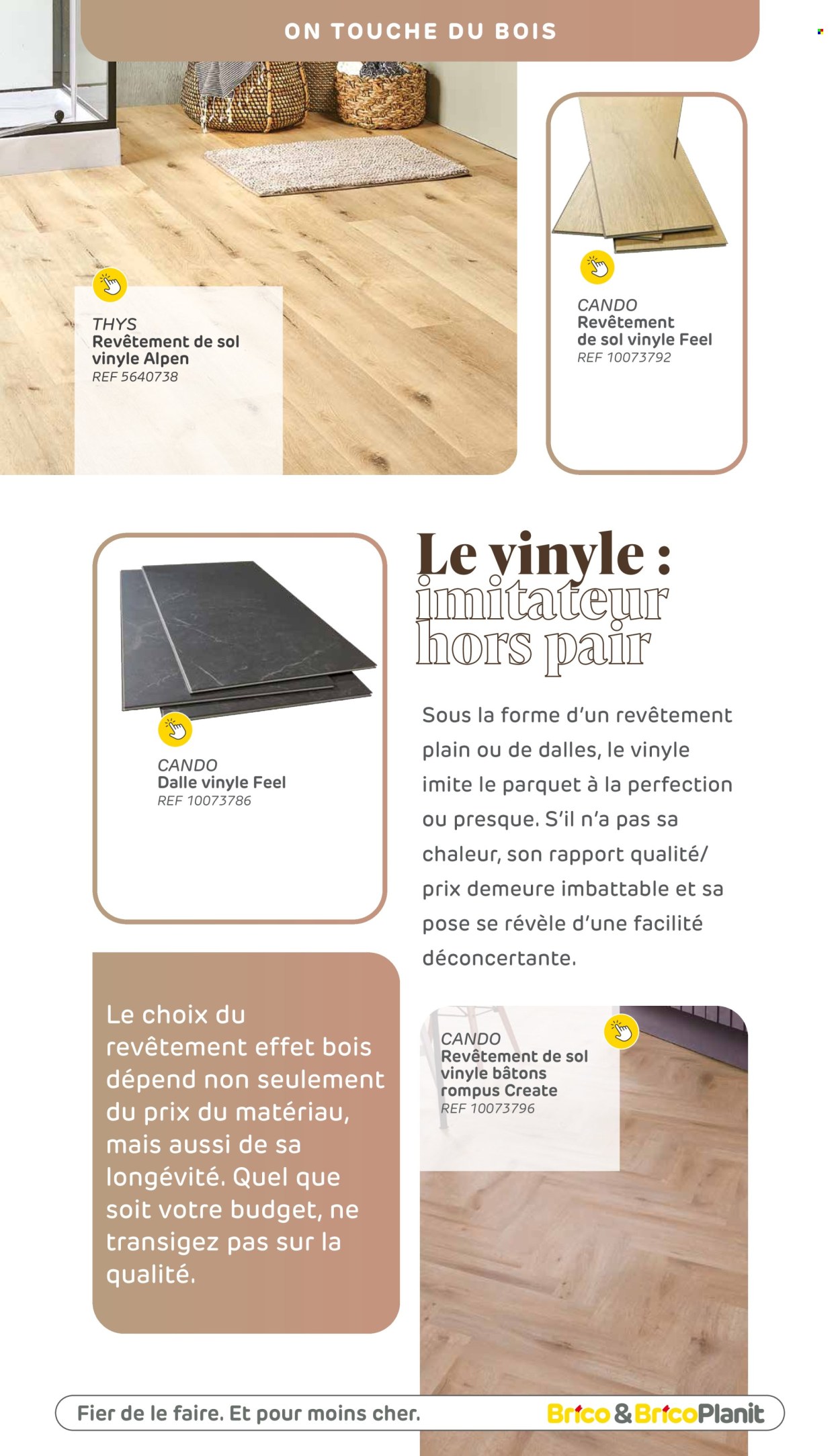 Catalogue Brico. Page 1