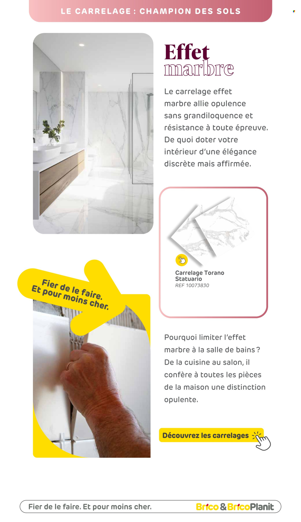 Catalogue Brico. Page 1