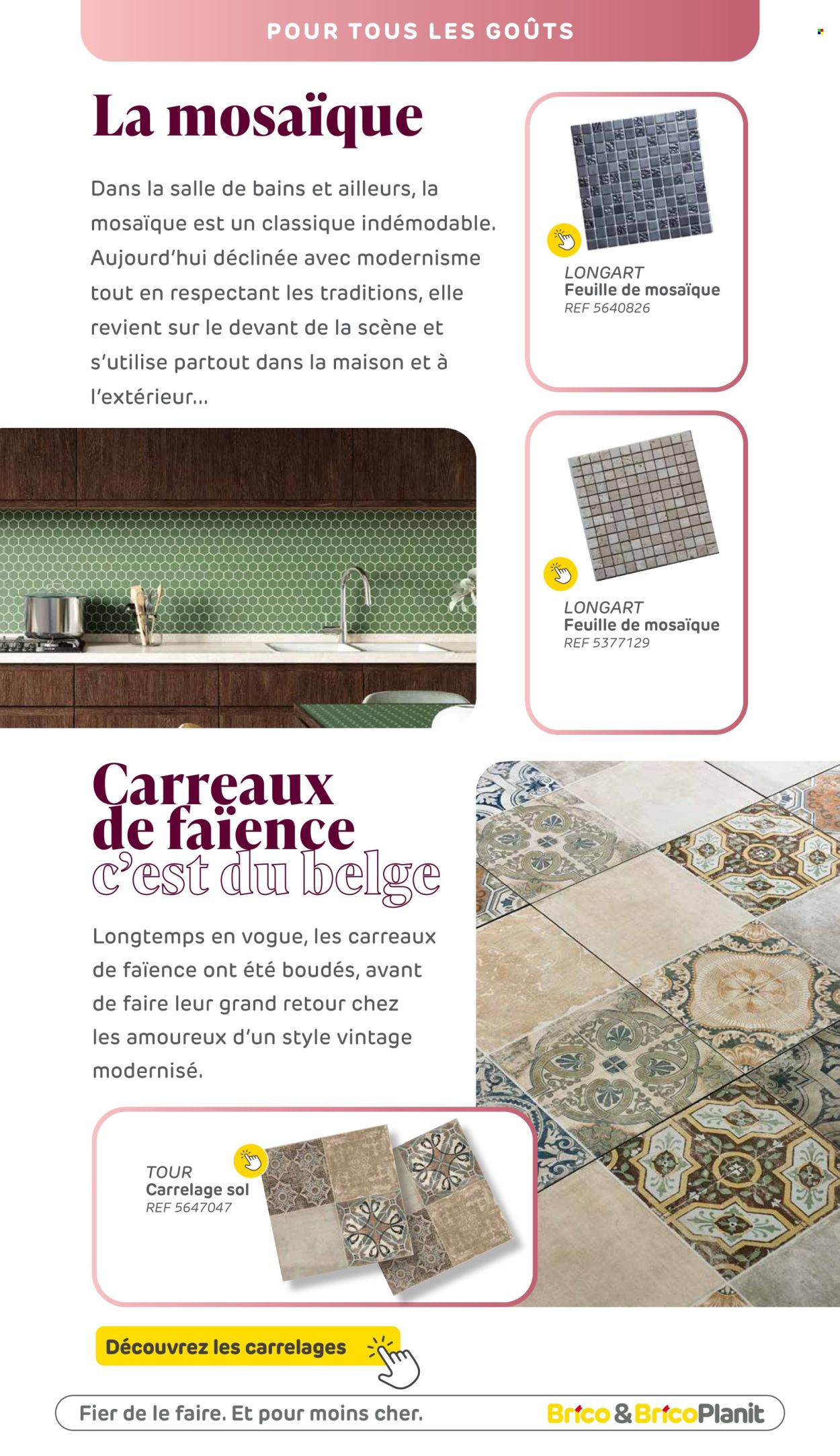 Catalogue Brico. Page 1