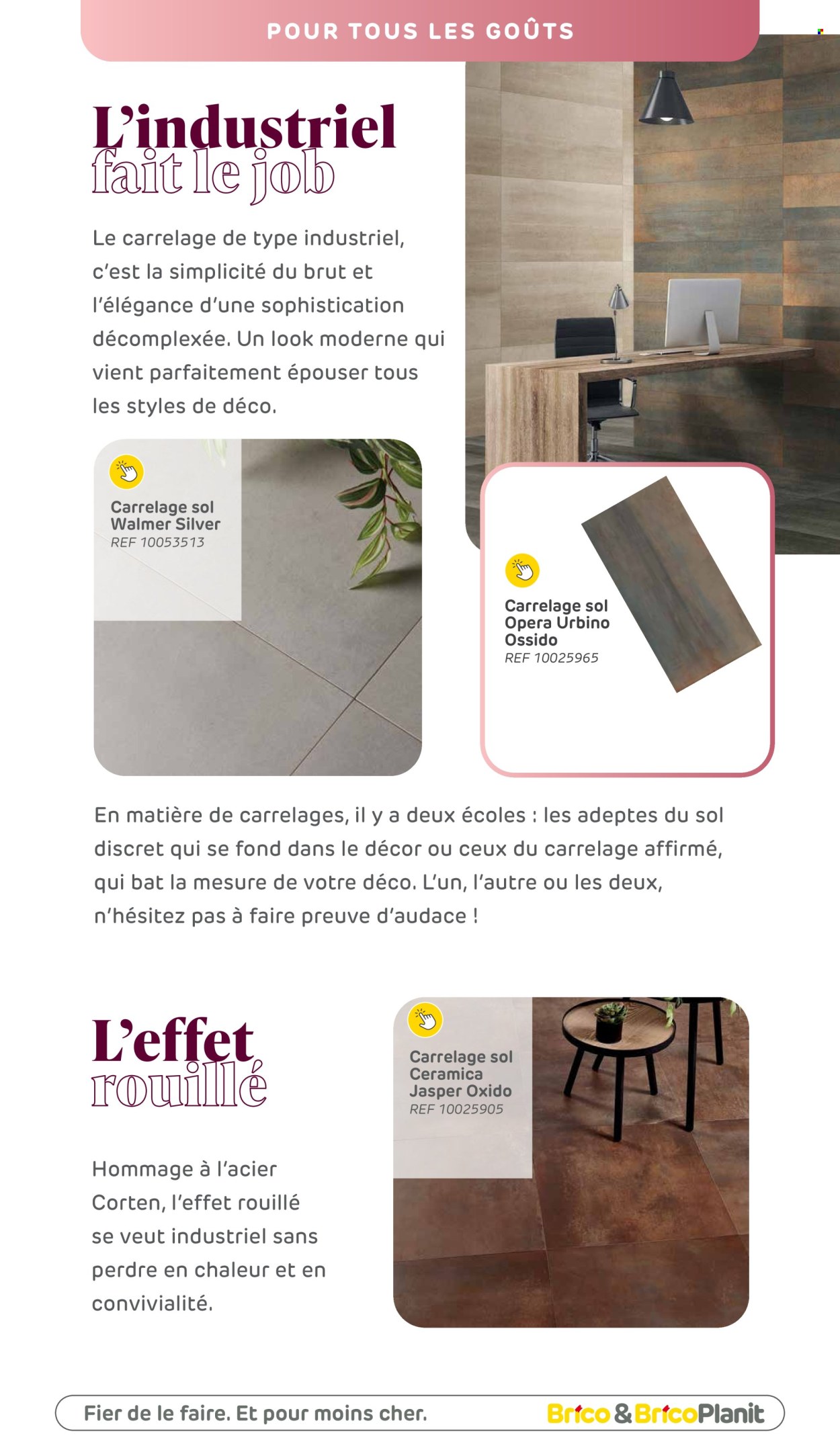 Catalogue Brico. Page 1