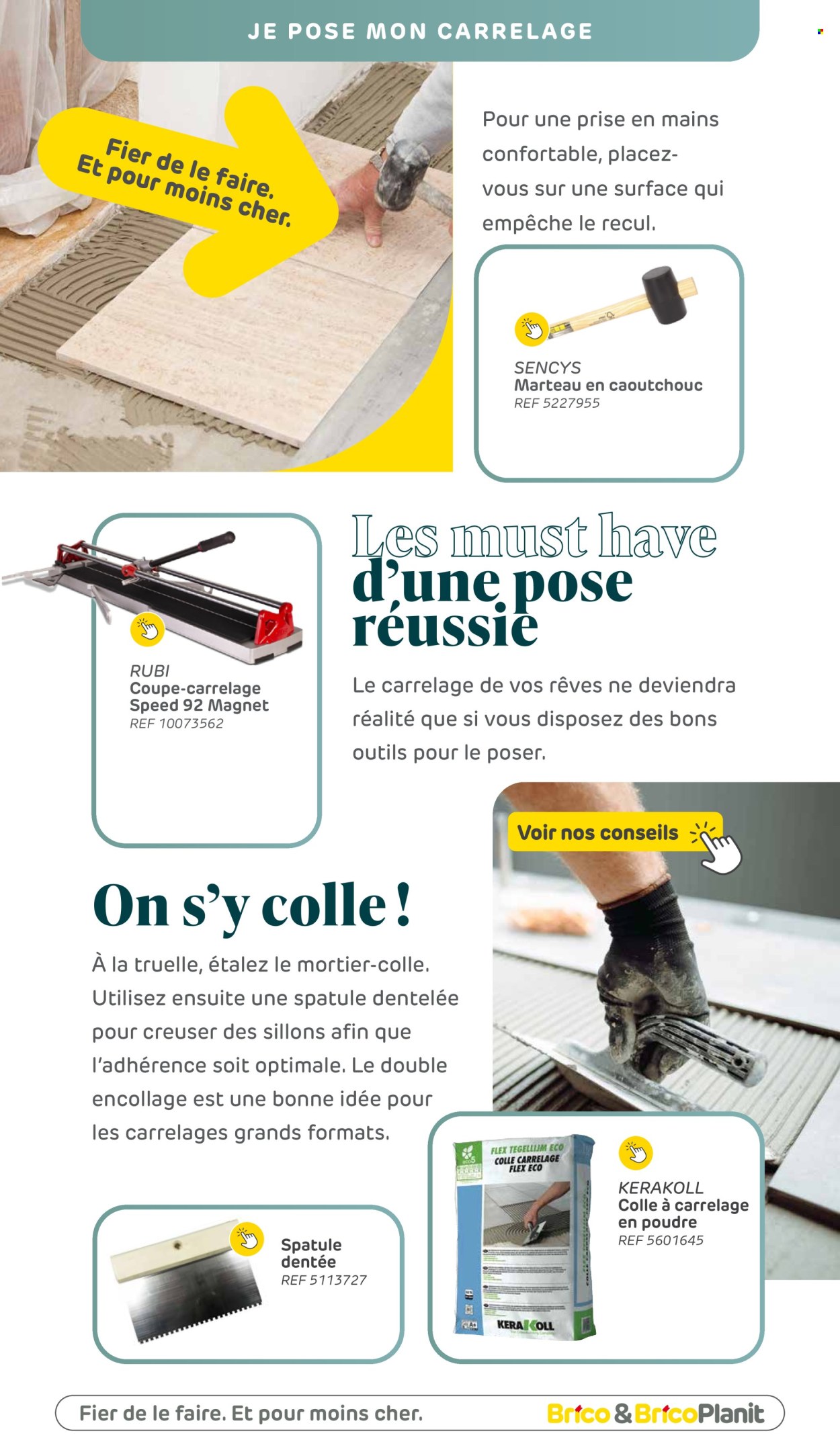 Catalogue Brico. Page 1
